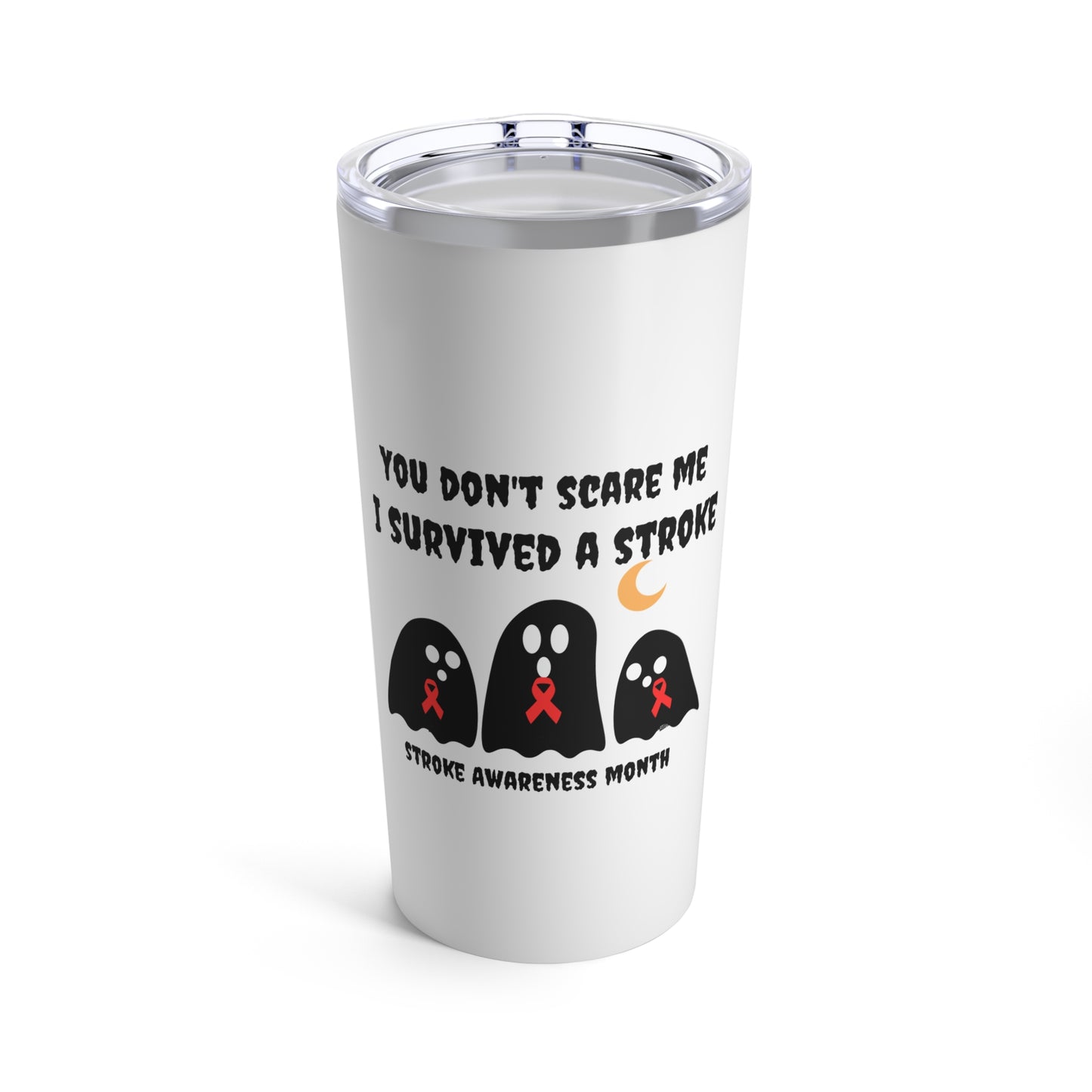 Stroke Awareness Halloween Tumbler 20oz