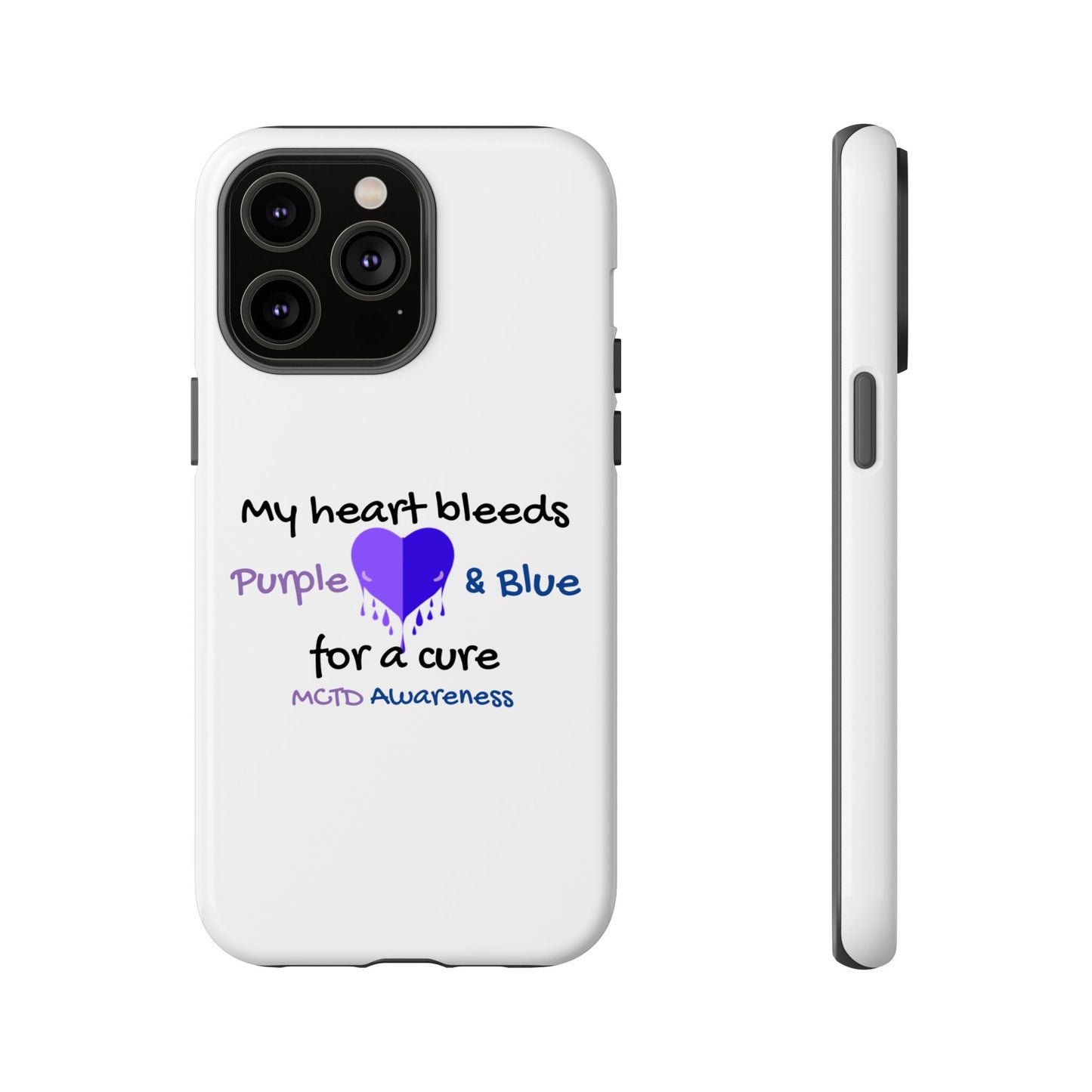 MCTD Awareness Tough iPhone Cases