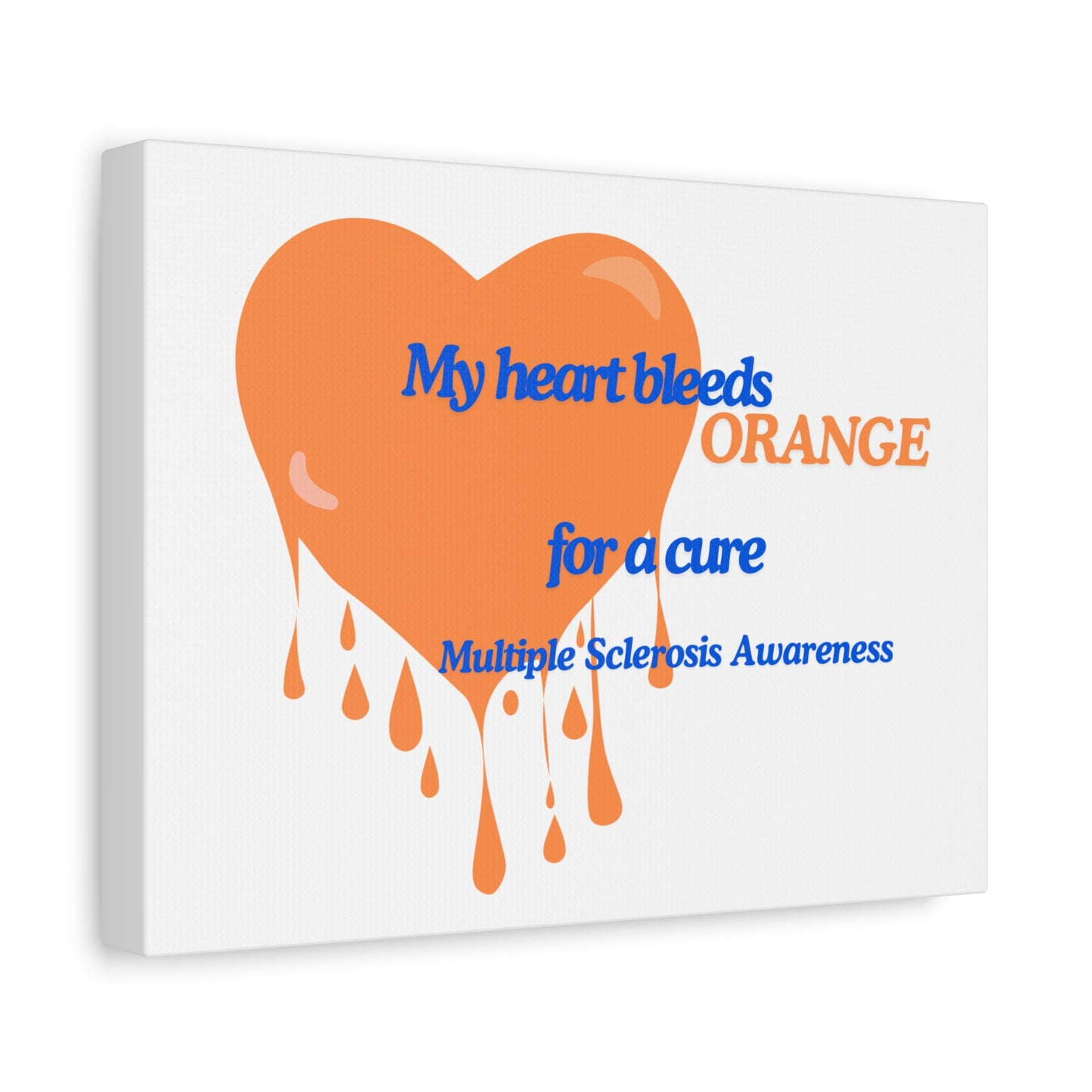 Multiple Sclerosis Awareness Matte Canvas, Stretched, 1.25"