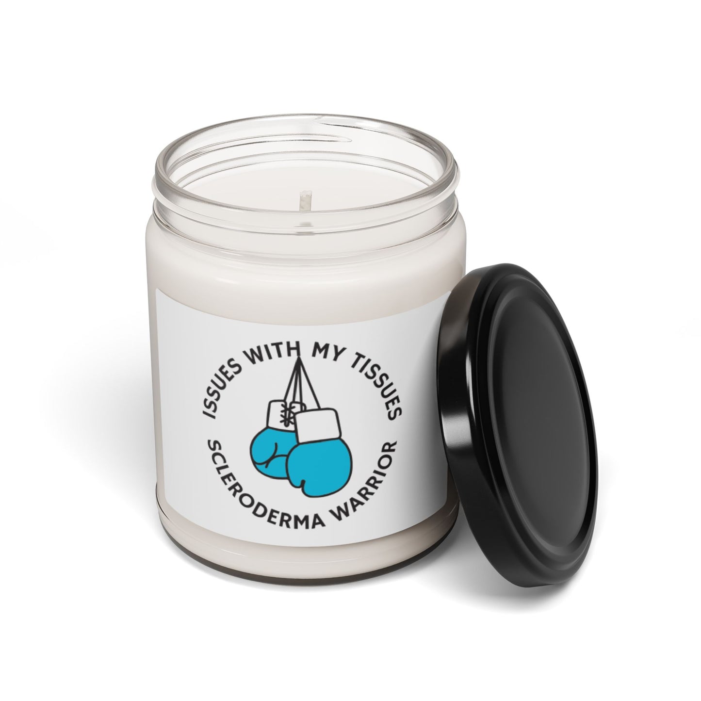 Scented Soy Candle, 9oz scleroderma warrior