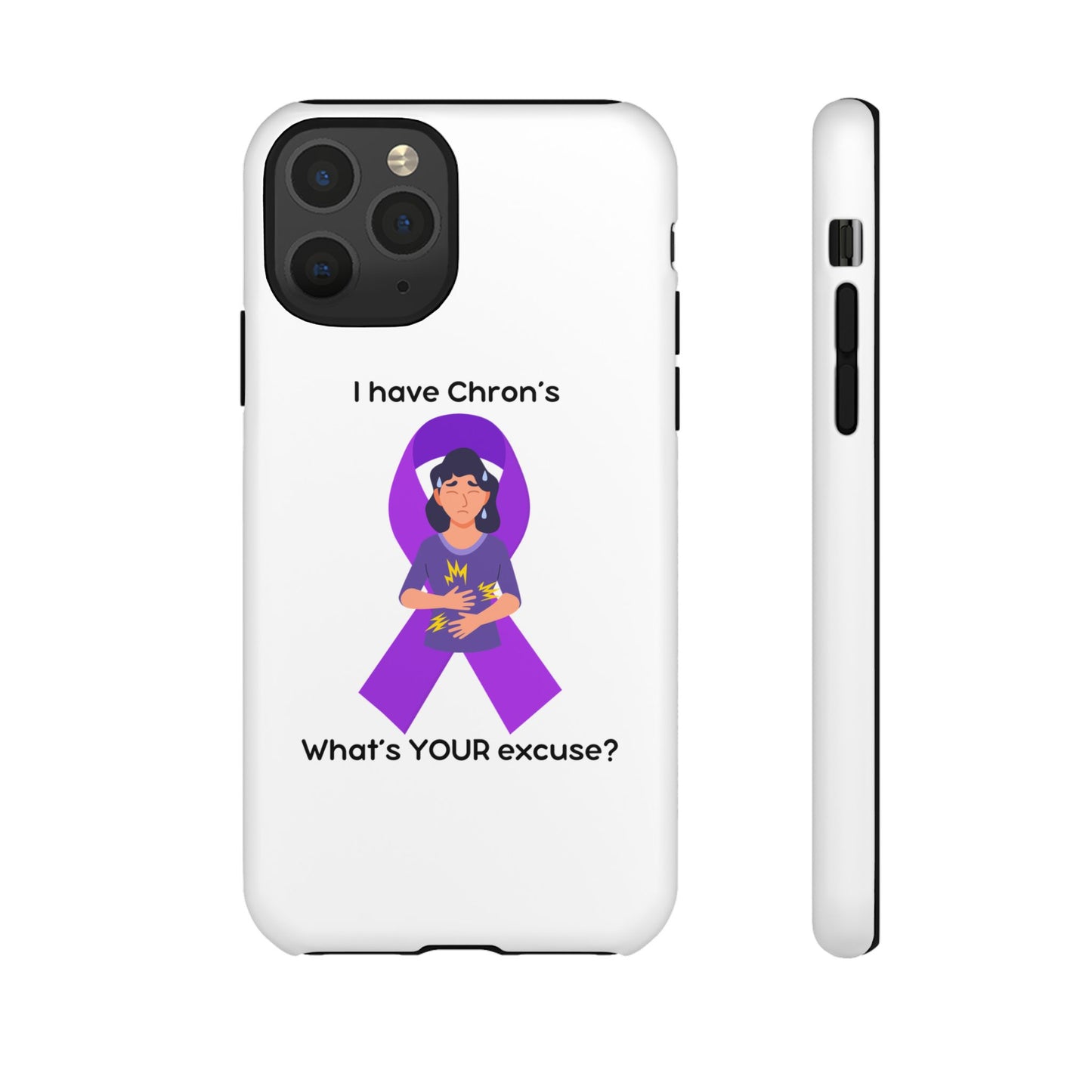 Chron's Disease Awareness  iPhone Case Tough Cases