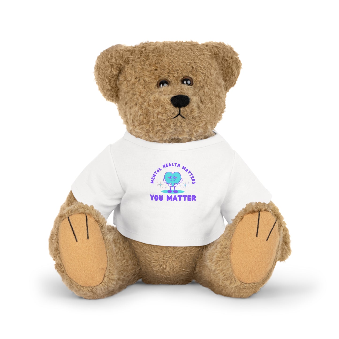 Mental Health Matters Plush Toy with T-Shirt