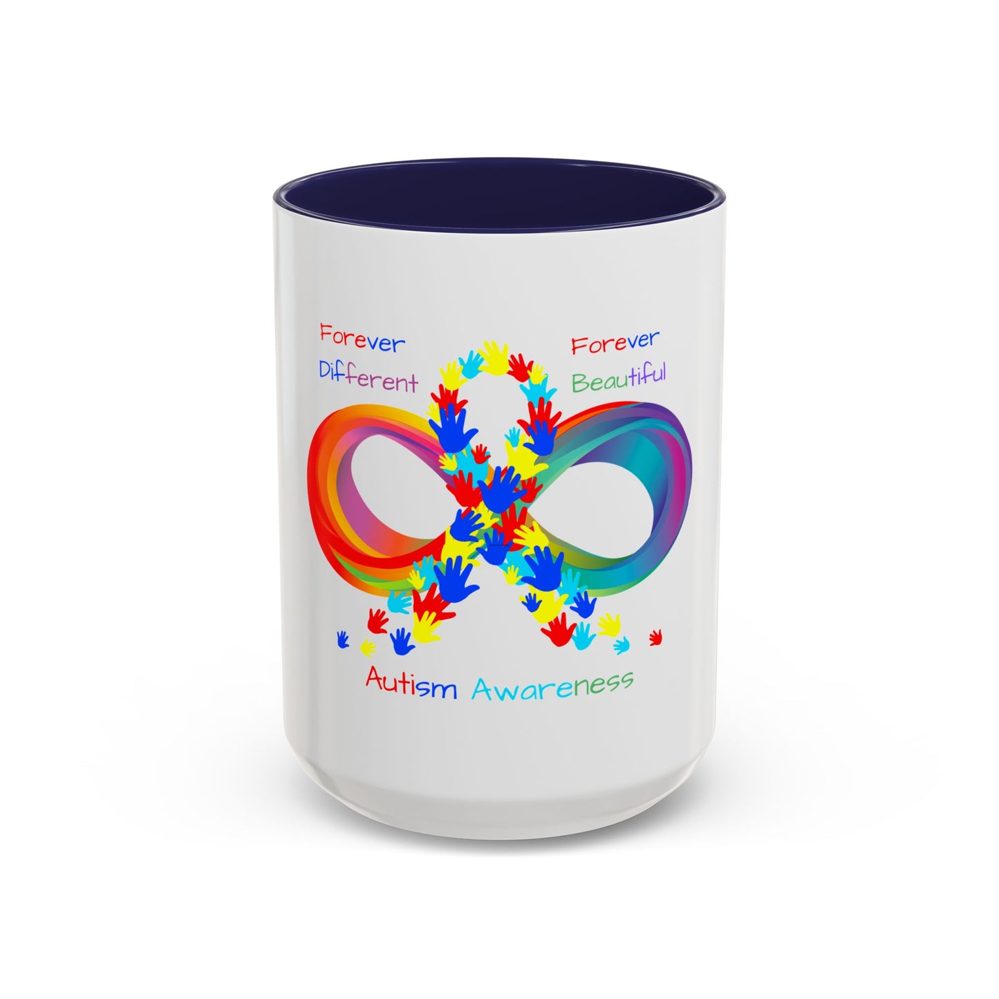 Autism Awareness Accent Coffee Mug (11, 15oz)