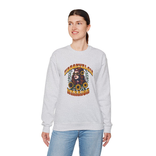 Fibromyalgia Warrior Unisex Crewneck Sweatshirt