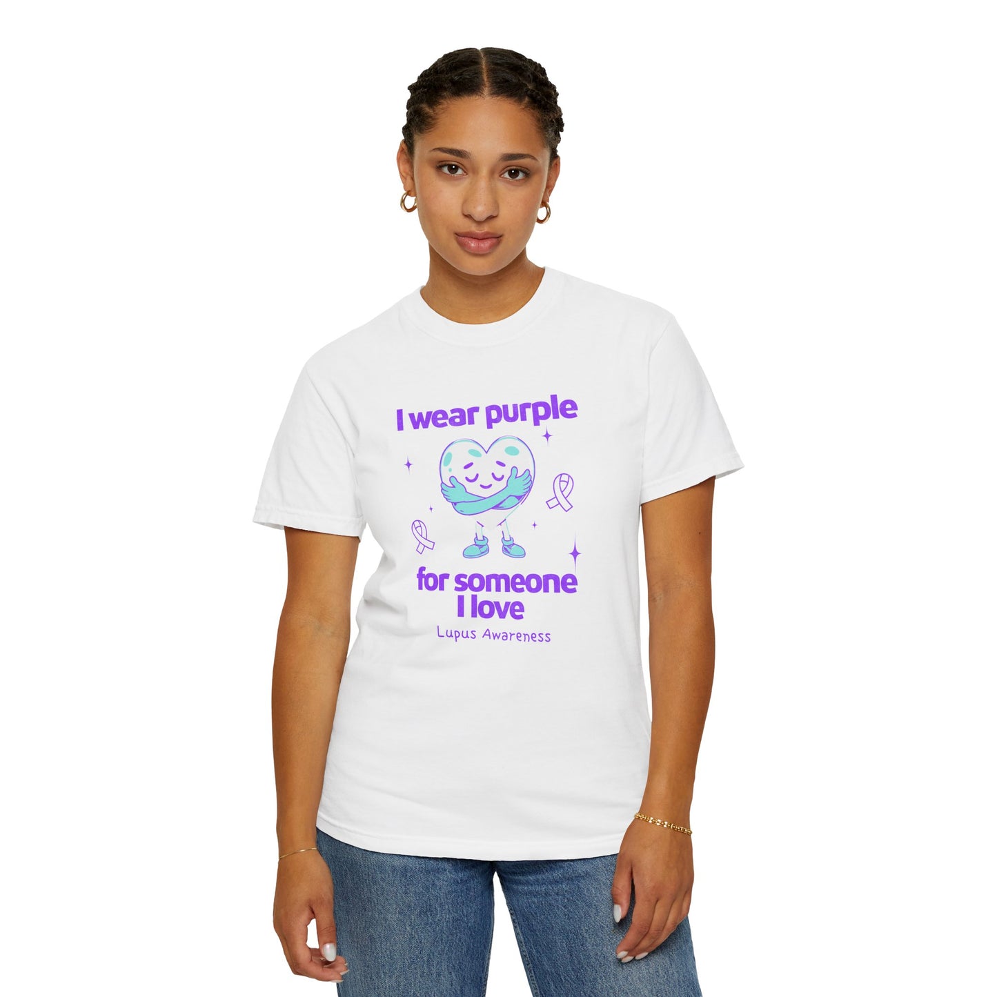 Lupus Awareness I Wear Purple for Someone I Love Unisex T-shirt