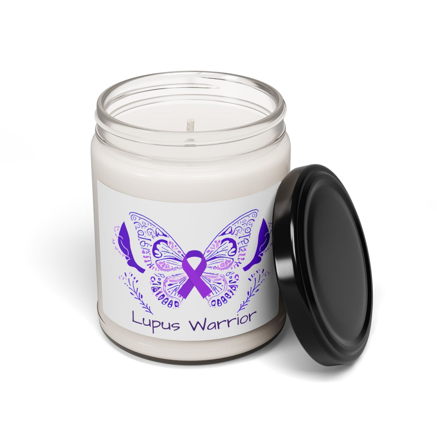 Lupus Warrior Scented Soy Candle, 9oz