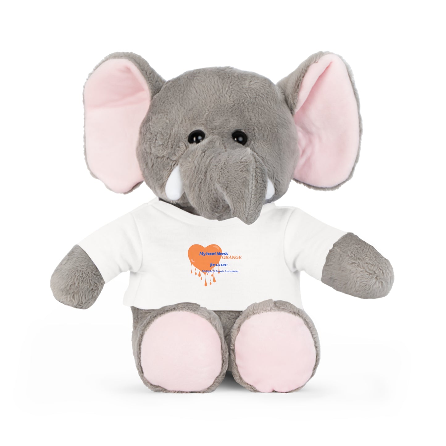 Multiple Sclerosis Awareness Plush Toy with T-Shirt