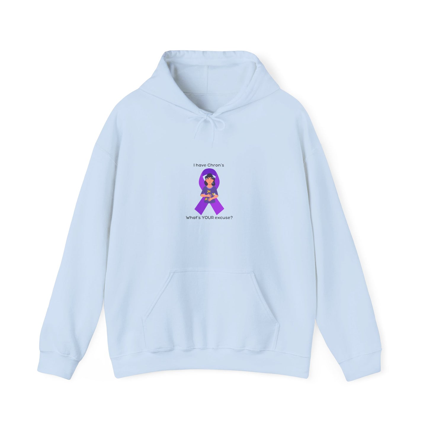 Chron's Disease Awareness Hoodie Unisex Hooded Sweatshirt