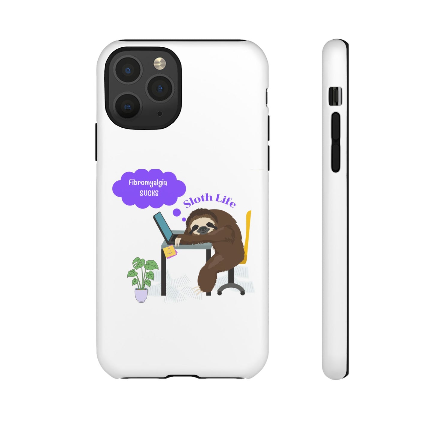 Fibromyalgia Sucks iPhone Case Tough Cases