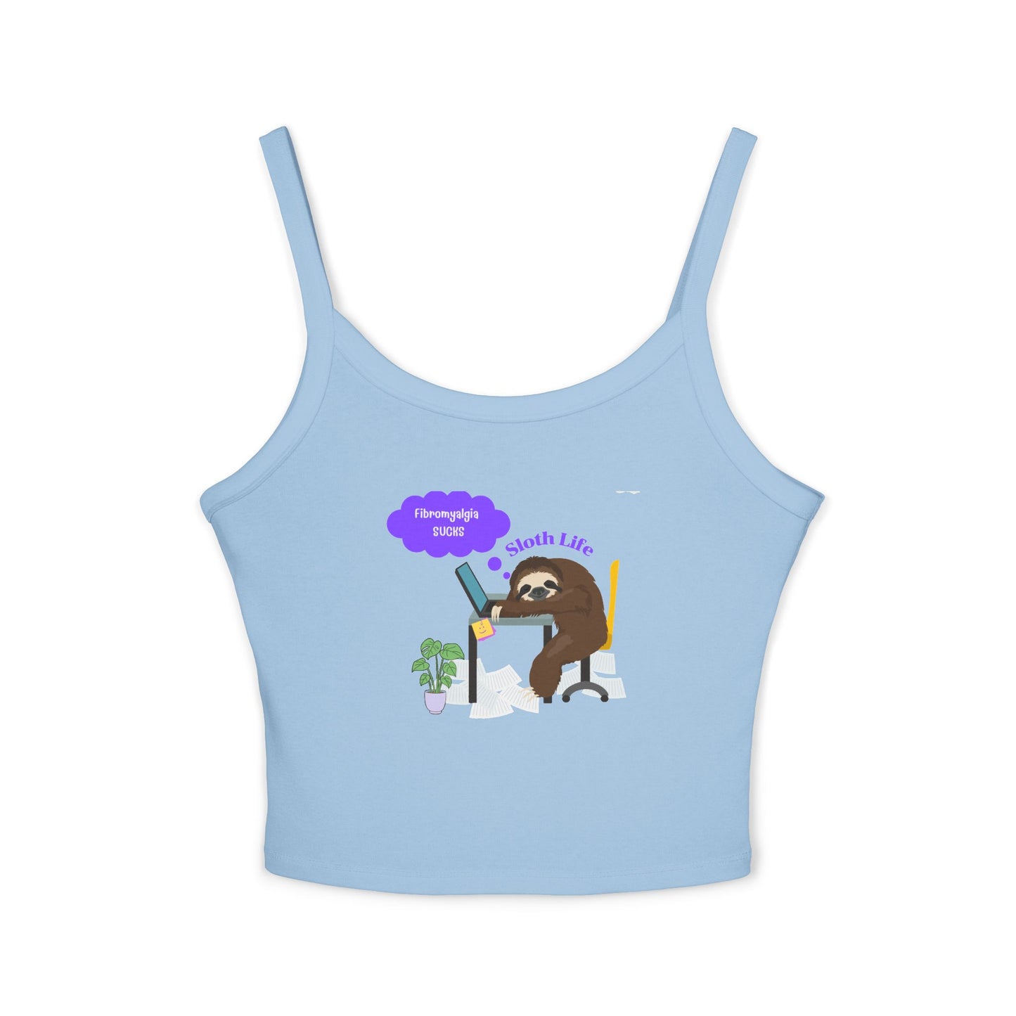 Fibromyalgia Sucks Women's Spaghetti Strap Tank Top