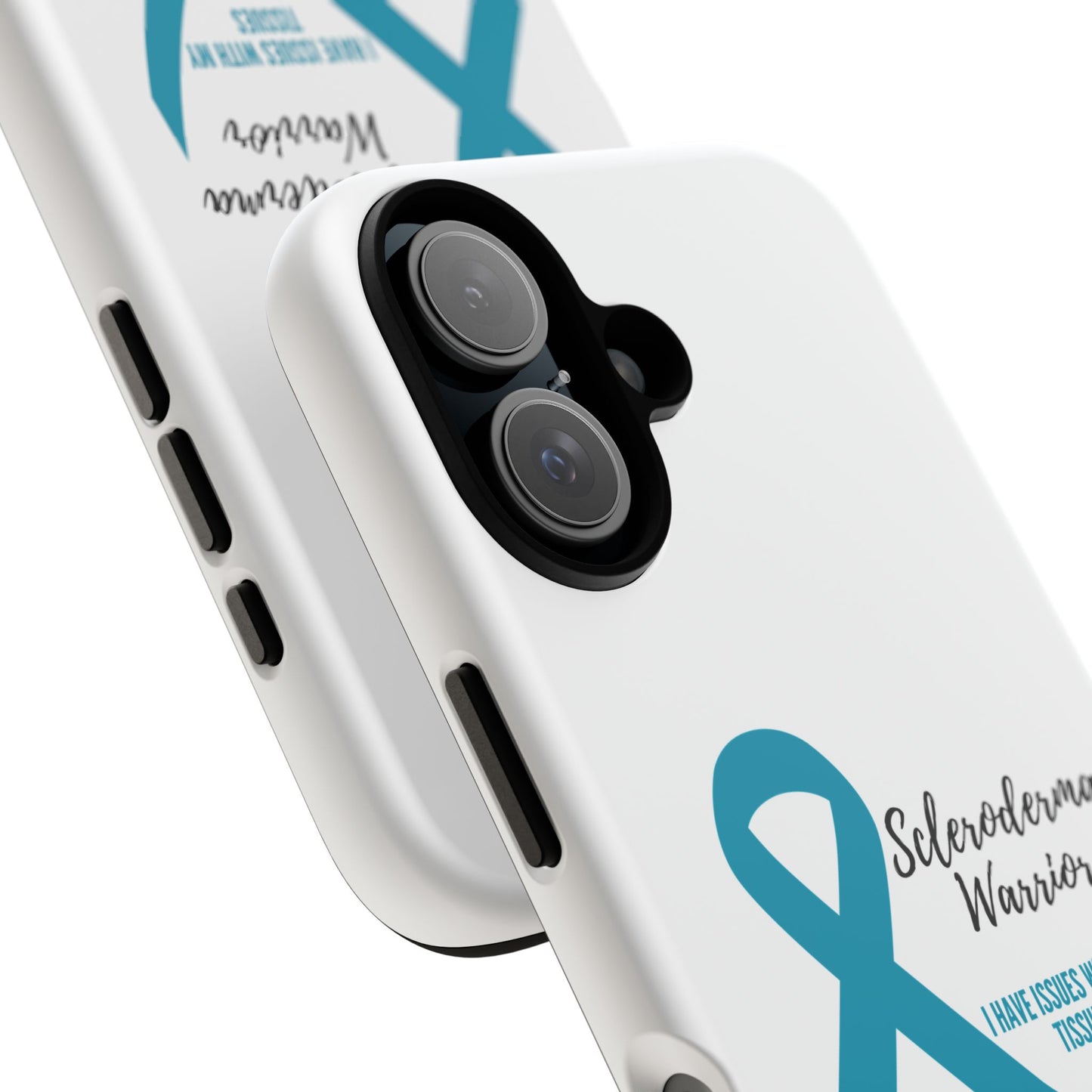 iPhone scleroderma warrior tough phone Cases