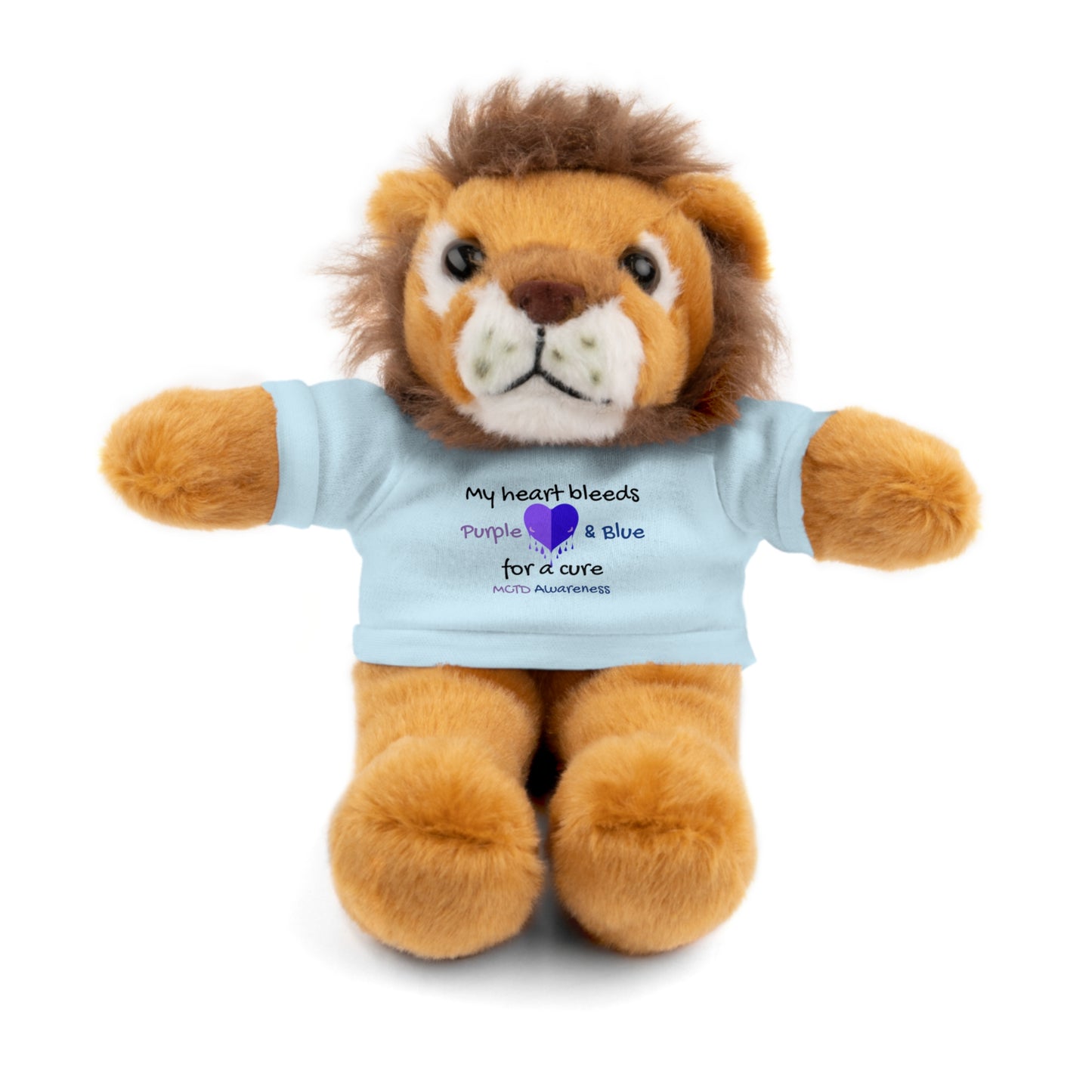 MCTD Awareness Stuffed Animals with Tee