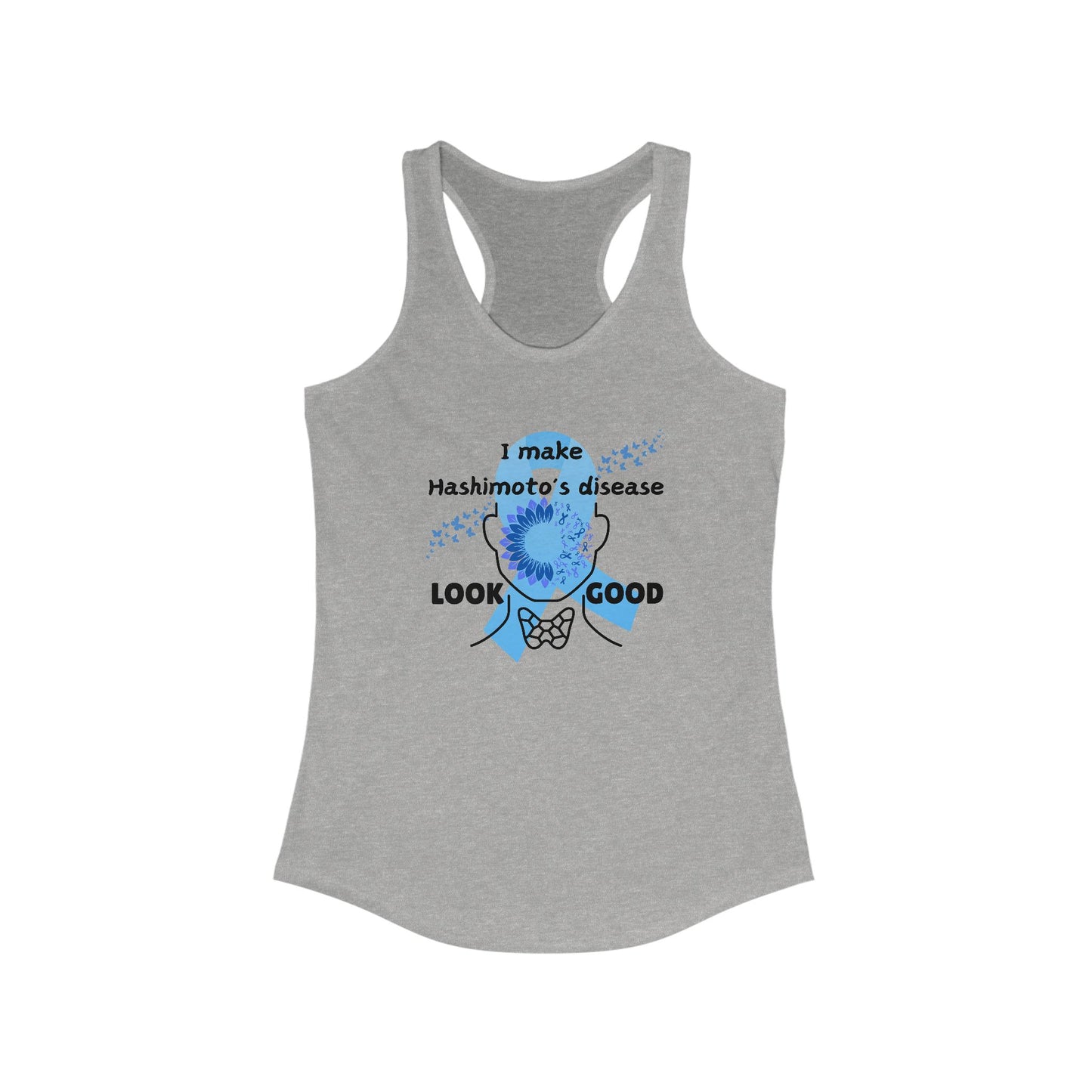 Women's Hashimoto's Disease Awareness Racerback Tank