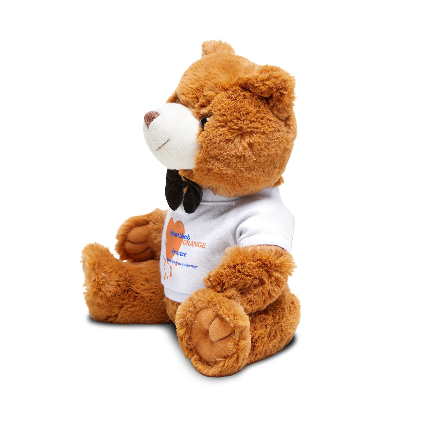 Multiple Sclerosis Awareness Teddy Bear with T-Shirt