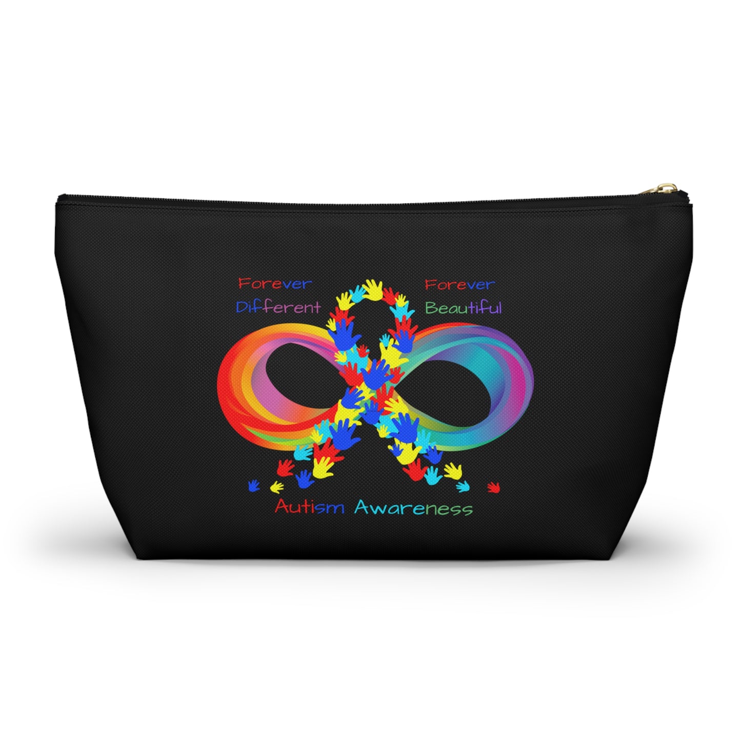 Autism Awareness Makeup Bag Travel Accessory Pouch