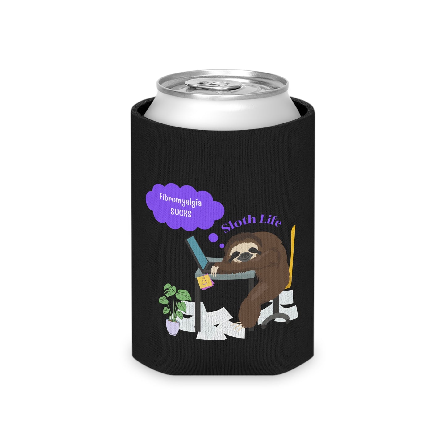 Fibromyalgia Sucks Coozie Can Cooler