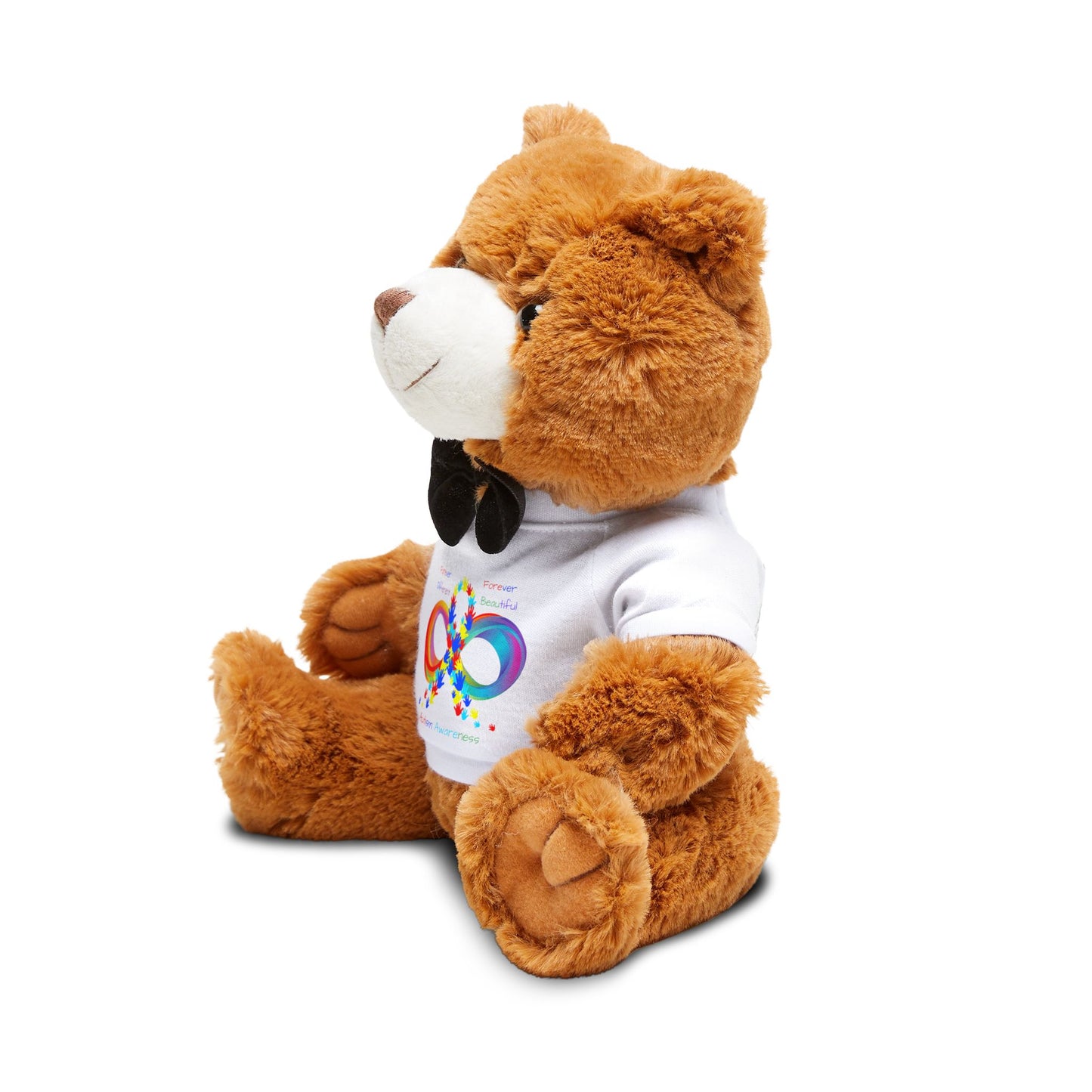 Autism Awareness Teddy Bear with T-Shirt