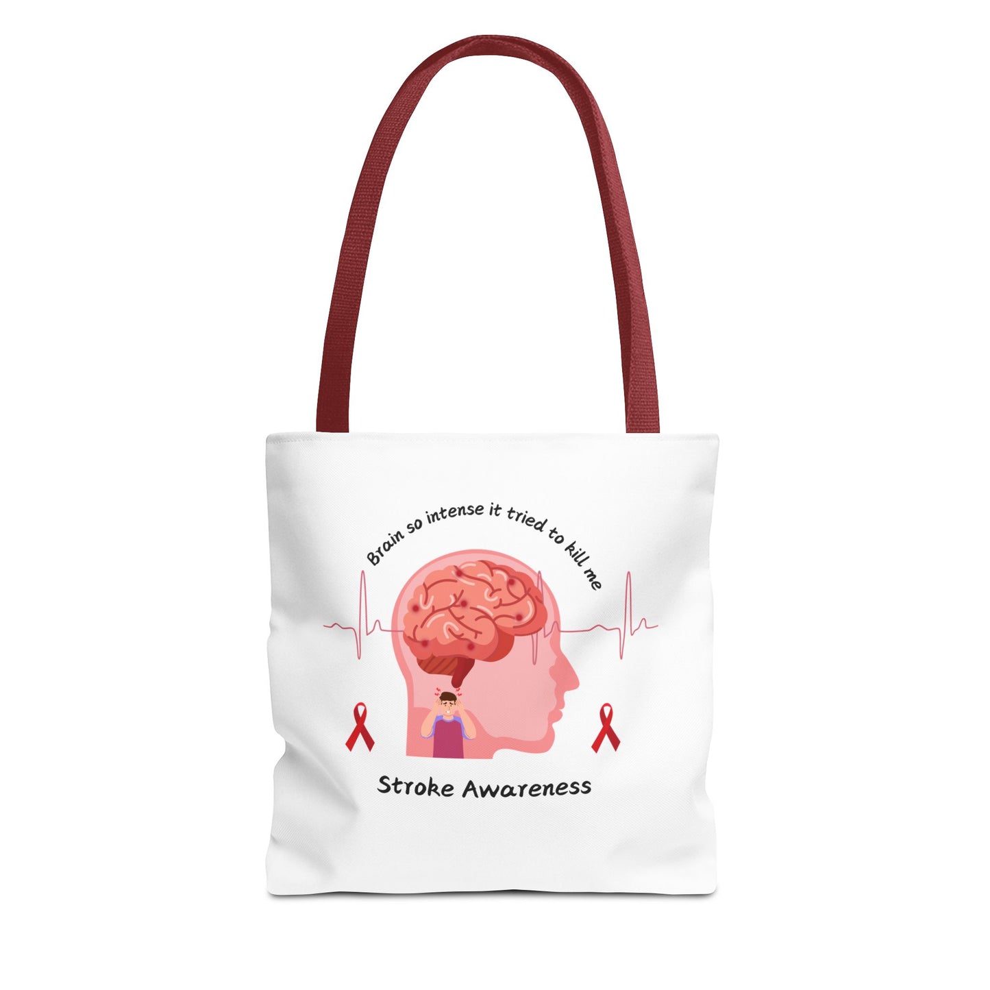 Stroke Awareness Tote Bag