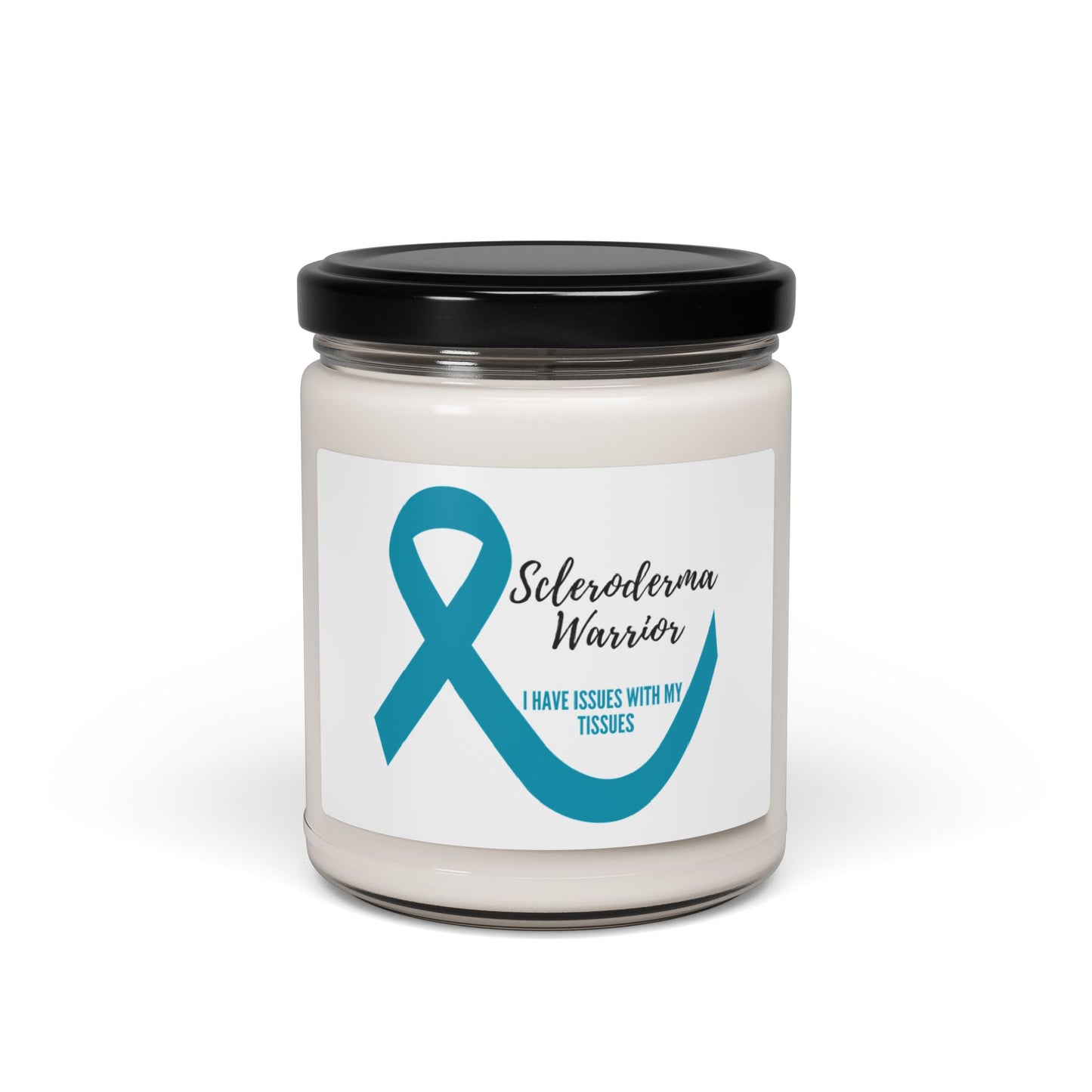 Scented Soy Candle, 9oz scleroderma warrior