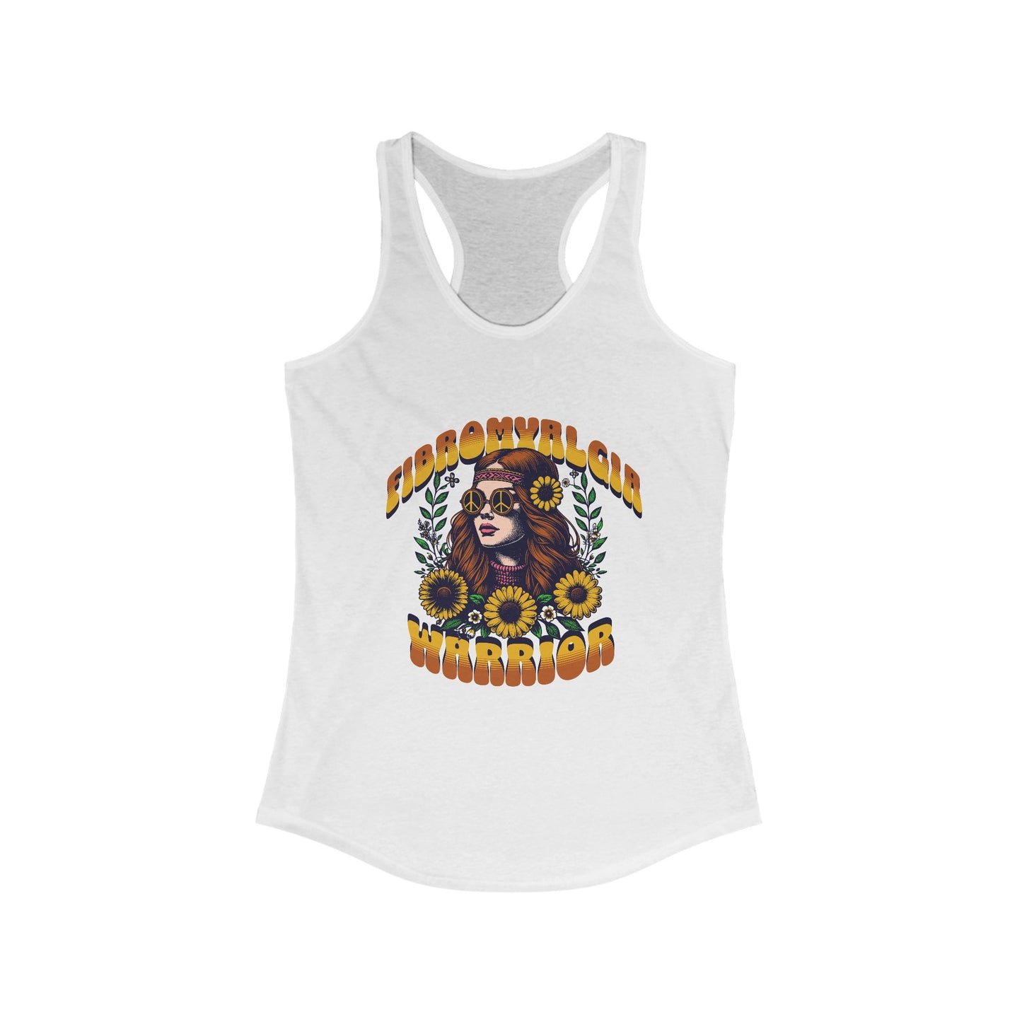 Fibromyalgia Warrior Women's Racerback Tank