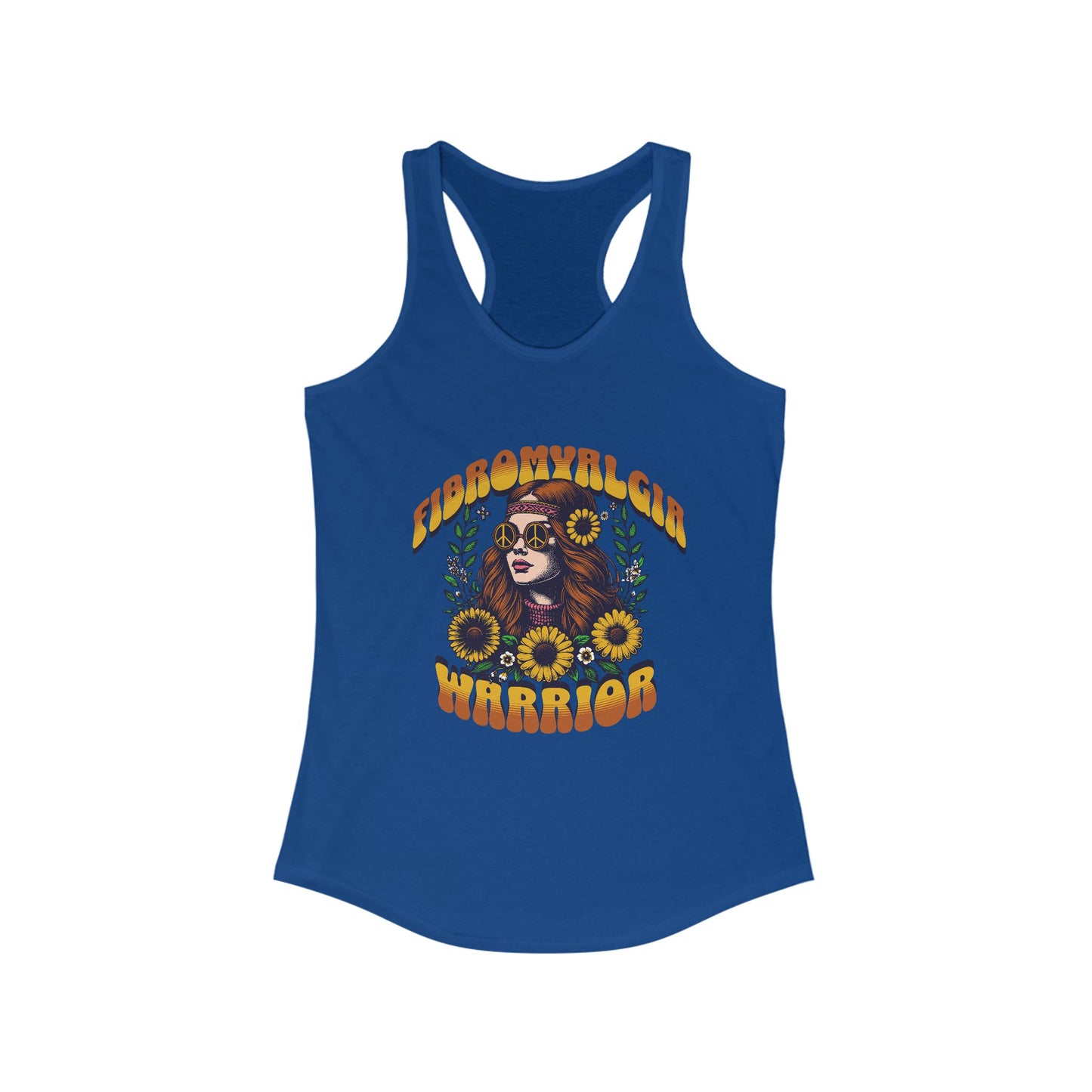 Fibromyalgia Warrior Women's Racerback Tank