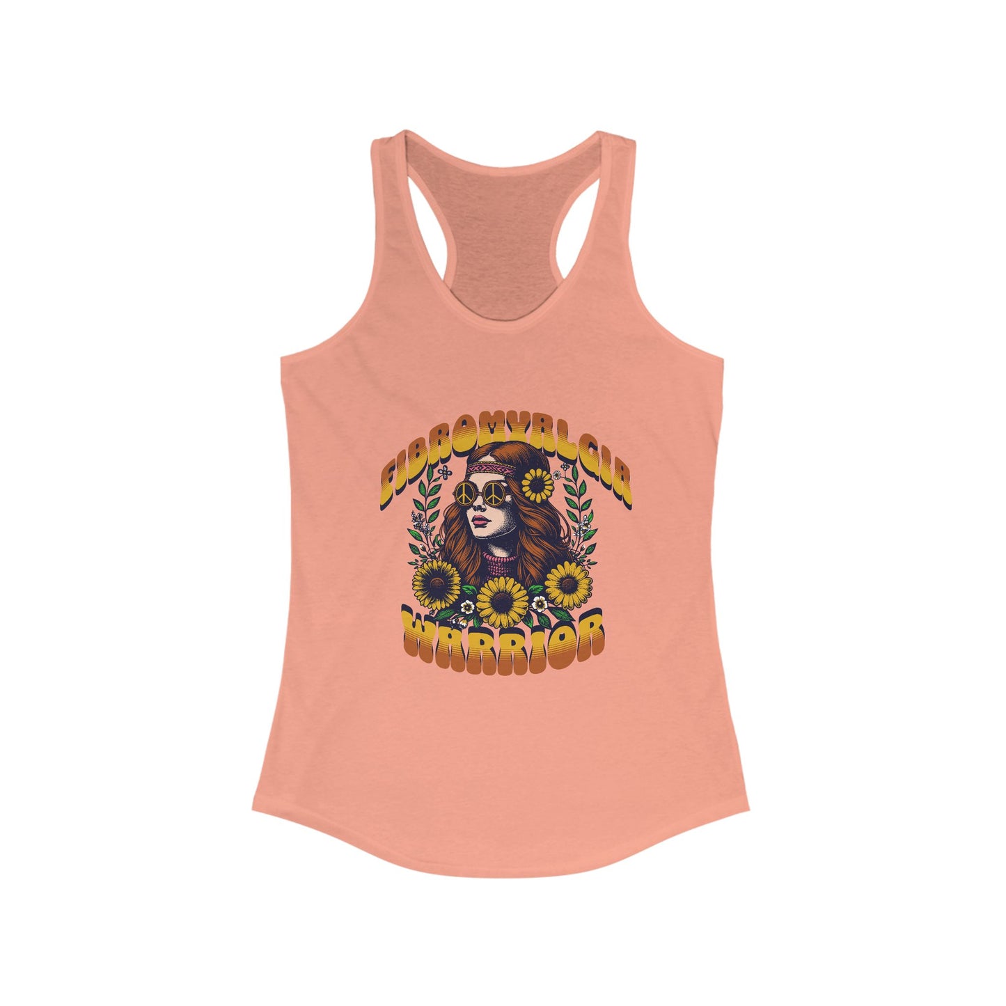 Fibromyalgia Warrior Women's Racerback Tank