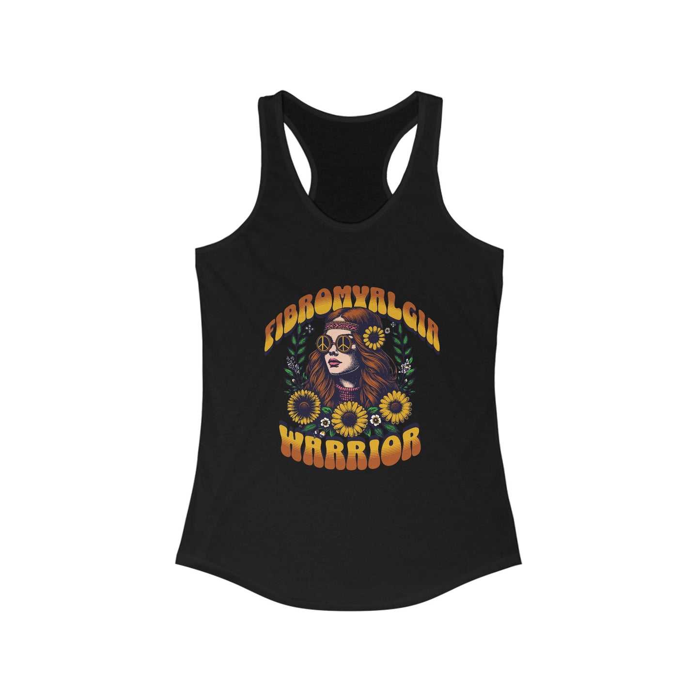 Fibromyalgia Warrior Women's Racerback Tank