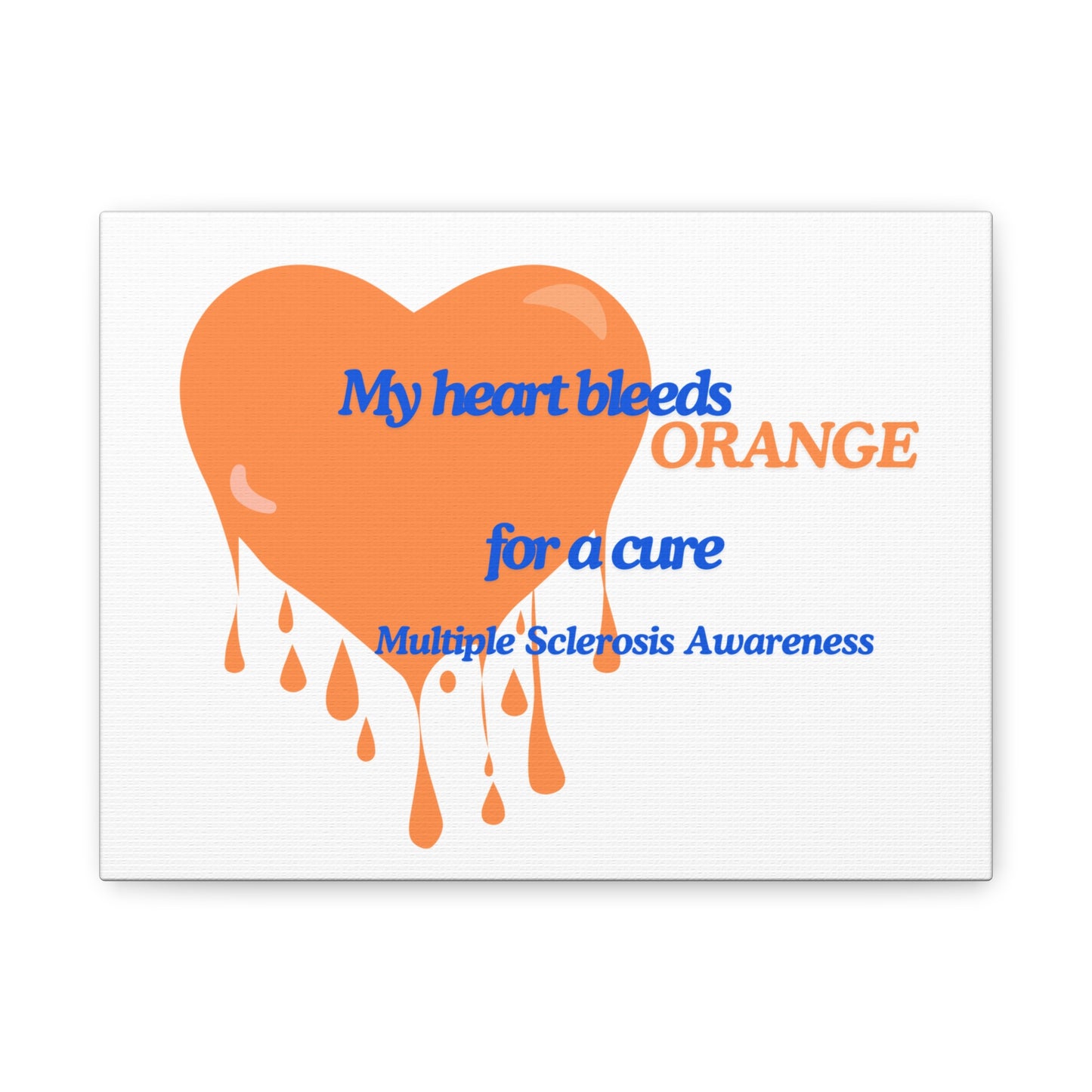 Multiple Sclerosis Awareness Matte Canvas, Stretched, 1.25"