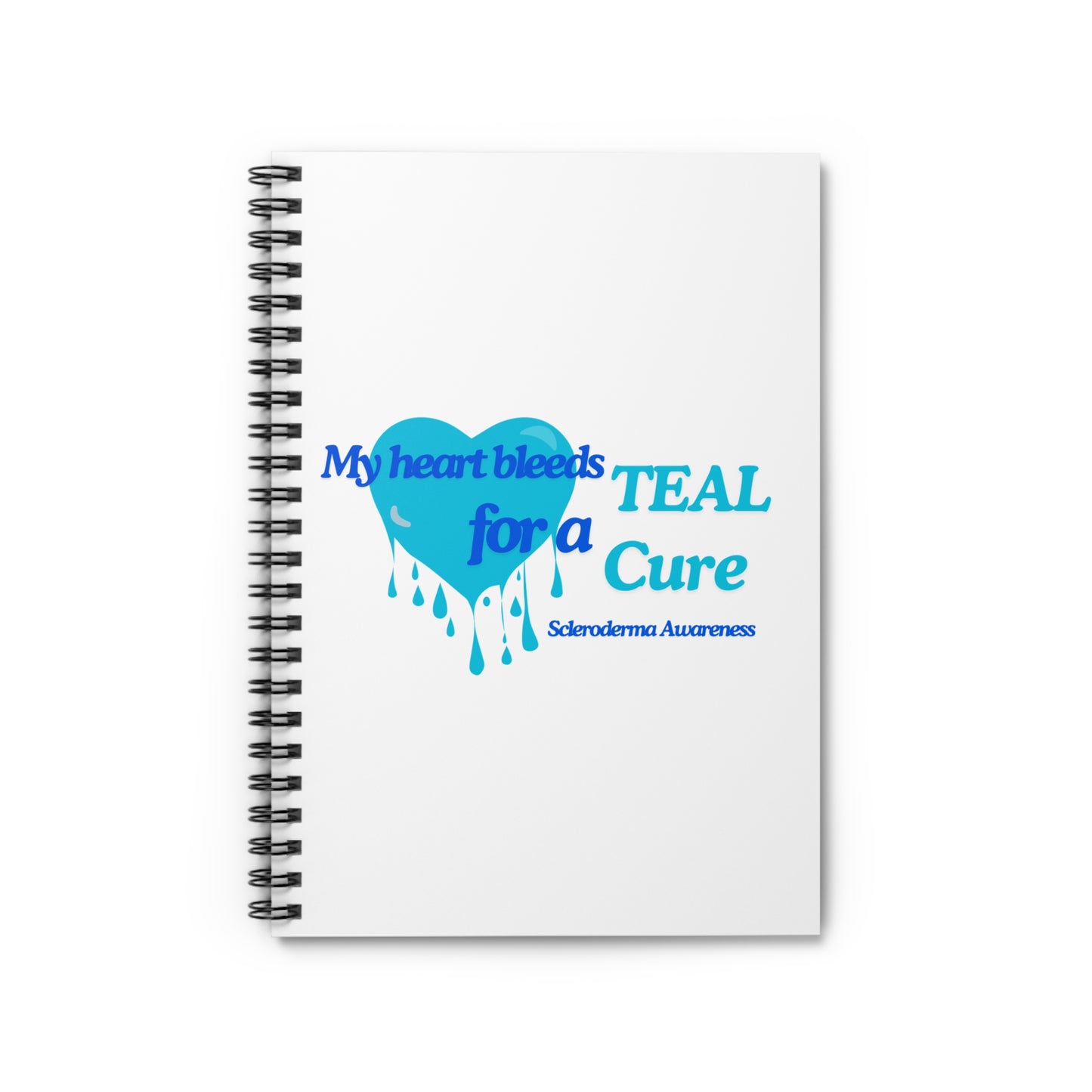 Scleroderma Awareness Spiral Notebook - Ruled Line