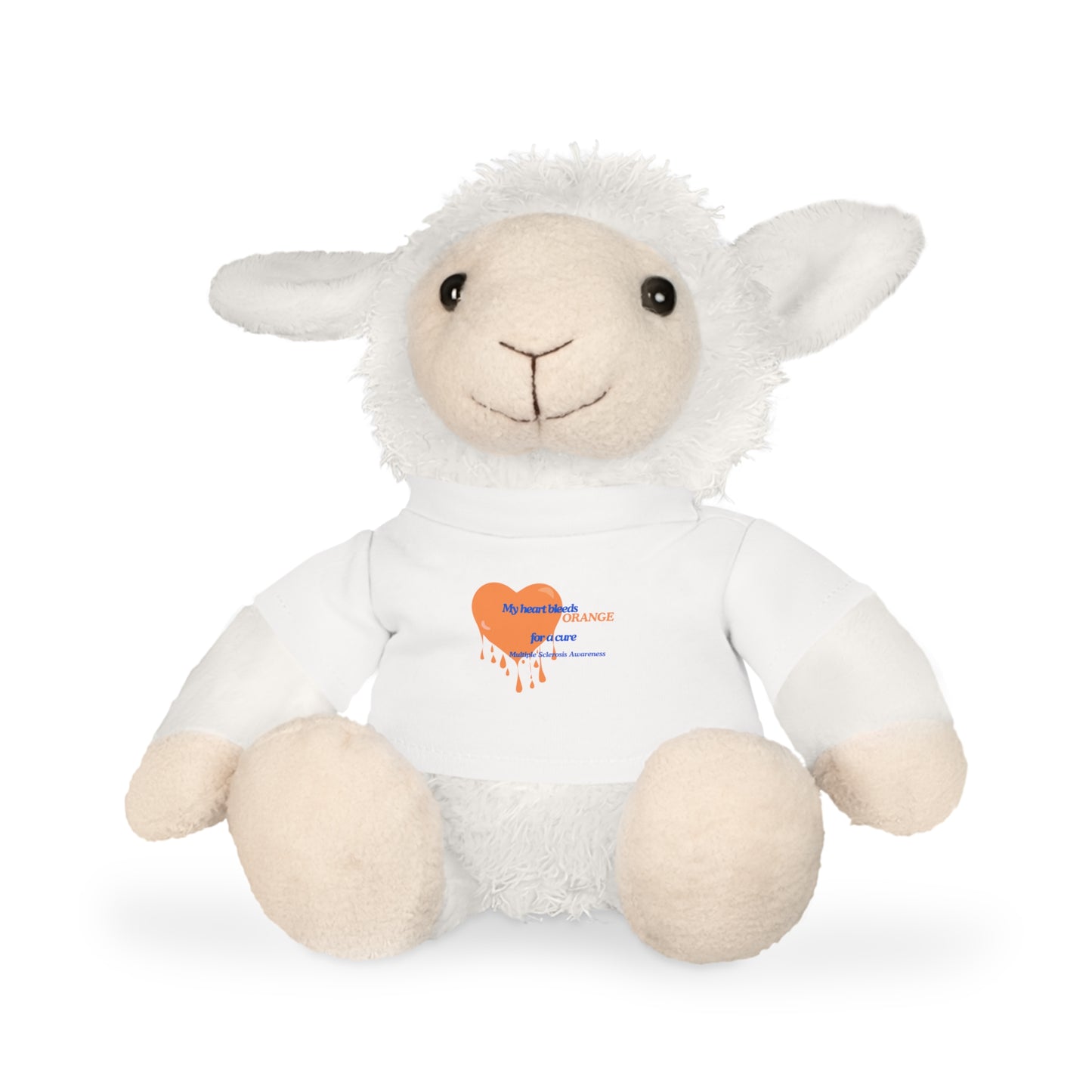 Multiple Sclerosis Awareness Plush Toy with T-Shirt