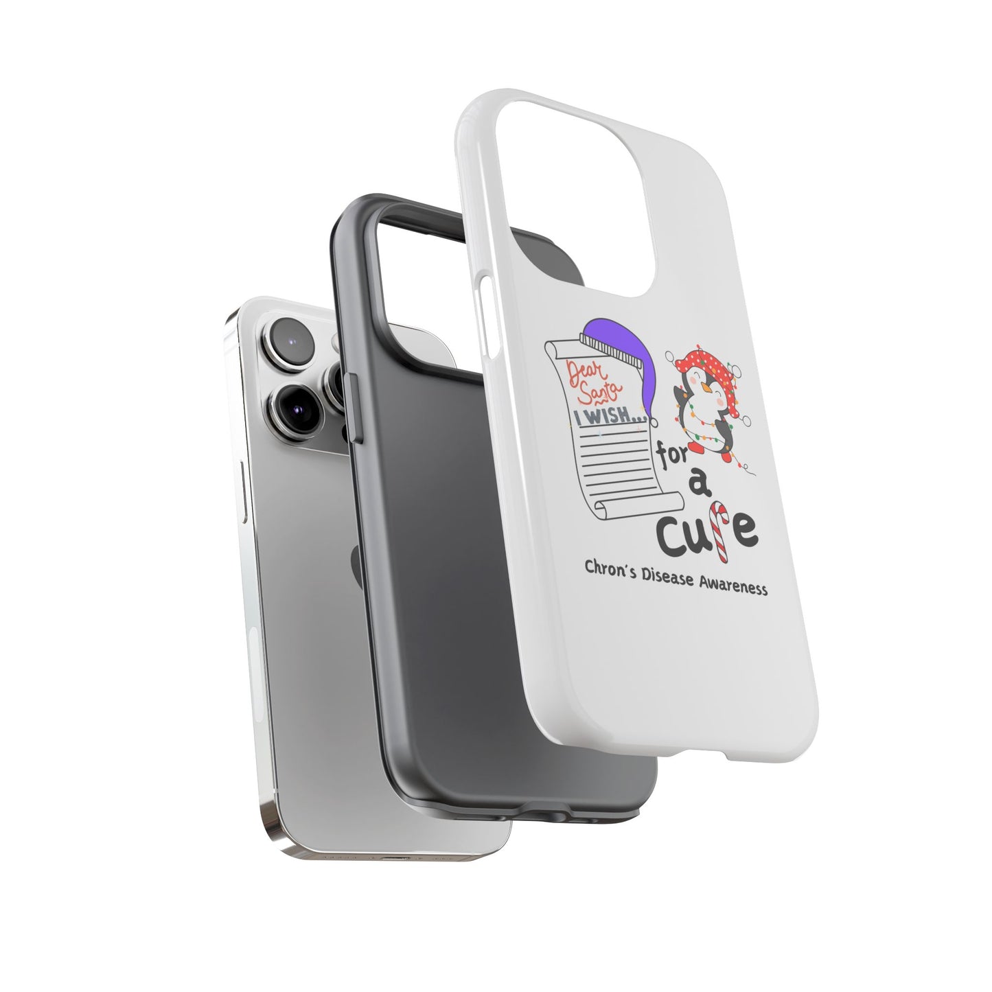 Tough Cases, iPhone case, Chron's disease awareness, Holiday Gift Ideas