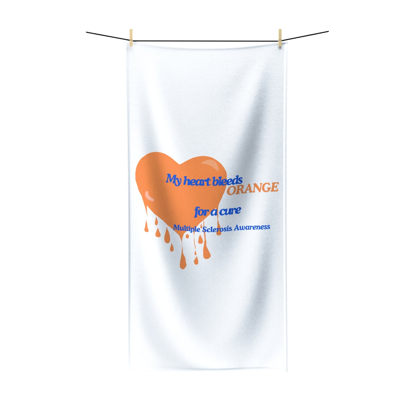 Multiple Sclerosis Awareness Polycotton Towel