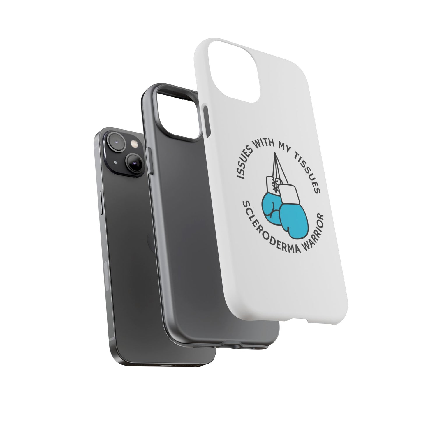 iPhone scleroderma warrior Tough Phone Cases