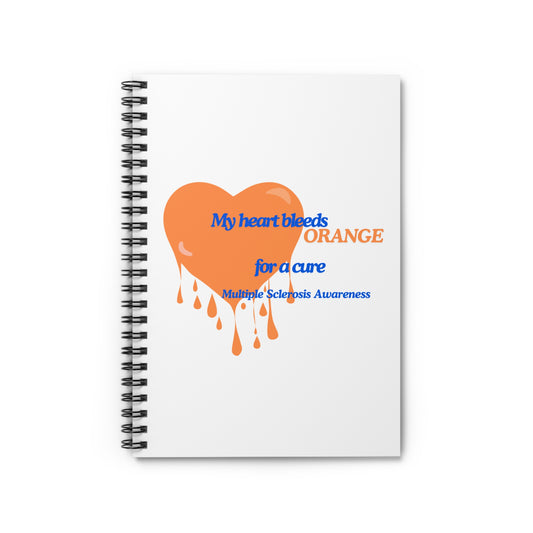 Multiple Sclerosis Awareness Spiral Notebook - Ruled Line