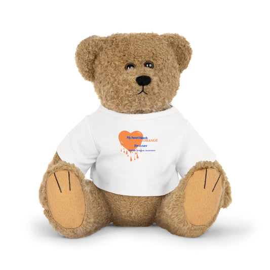 Multiple Sclerosis Awareness Plush Toy with T-Shirt