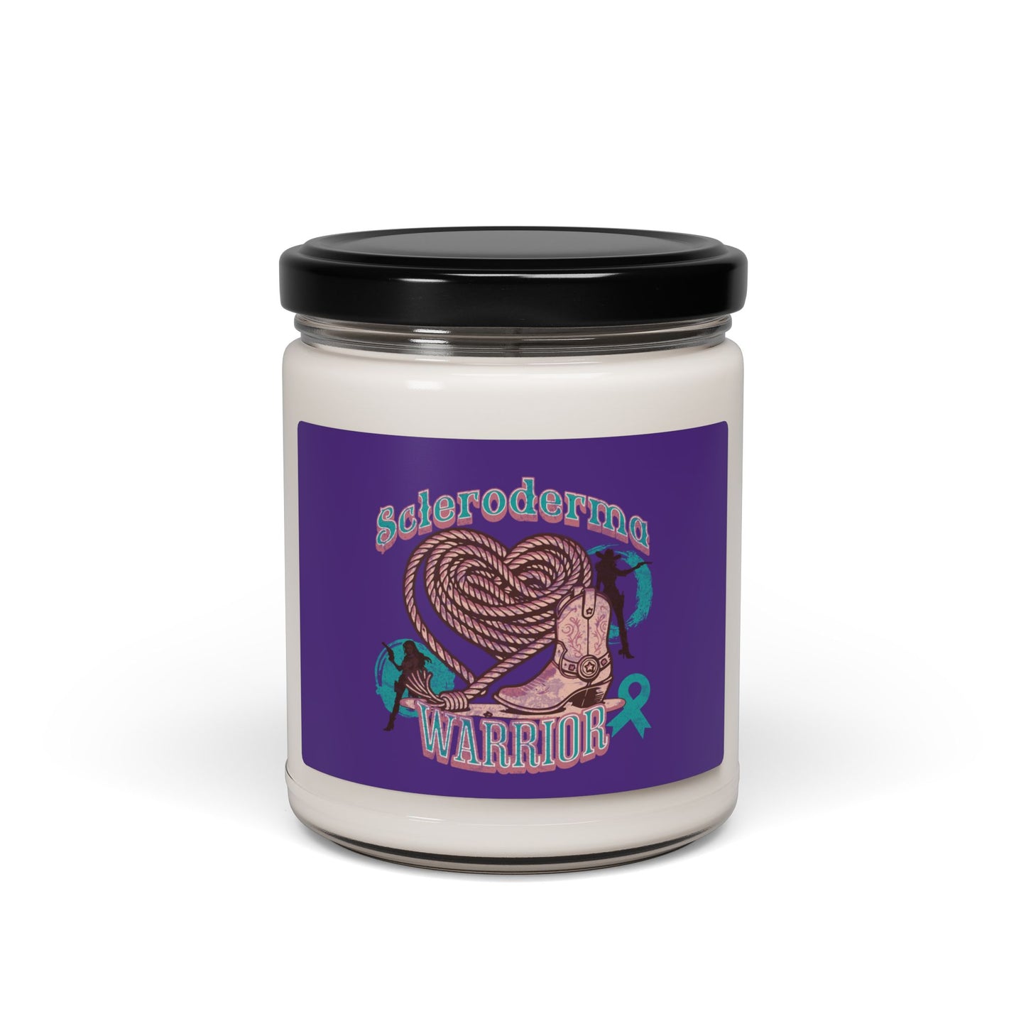 Scleroderma Warrior Scented Soy Candle, 9oz