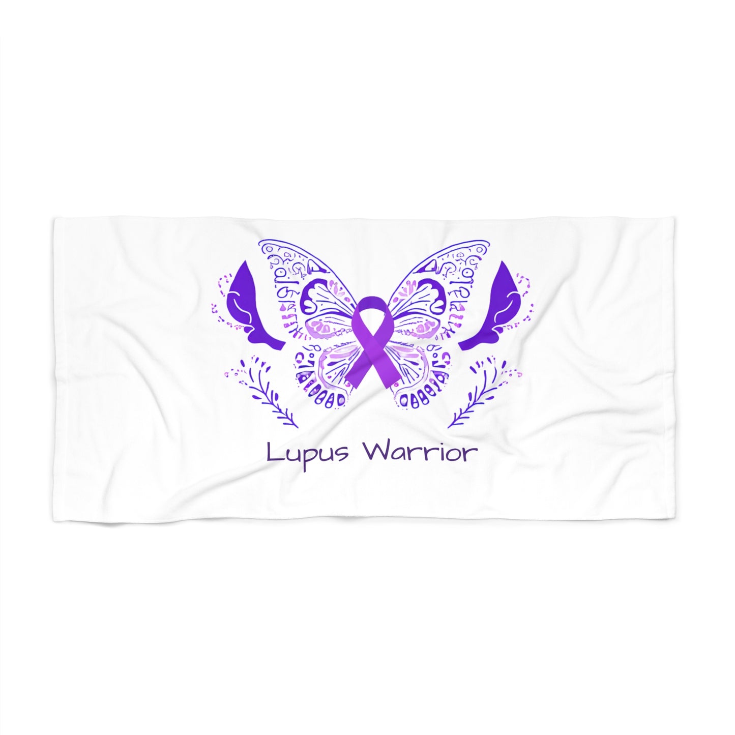 Lupus Warrior Beach Towel