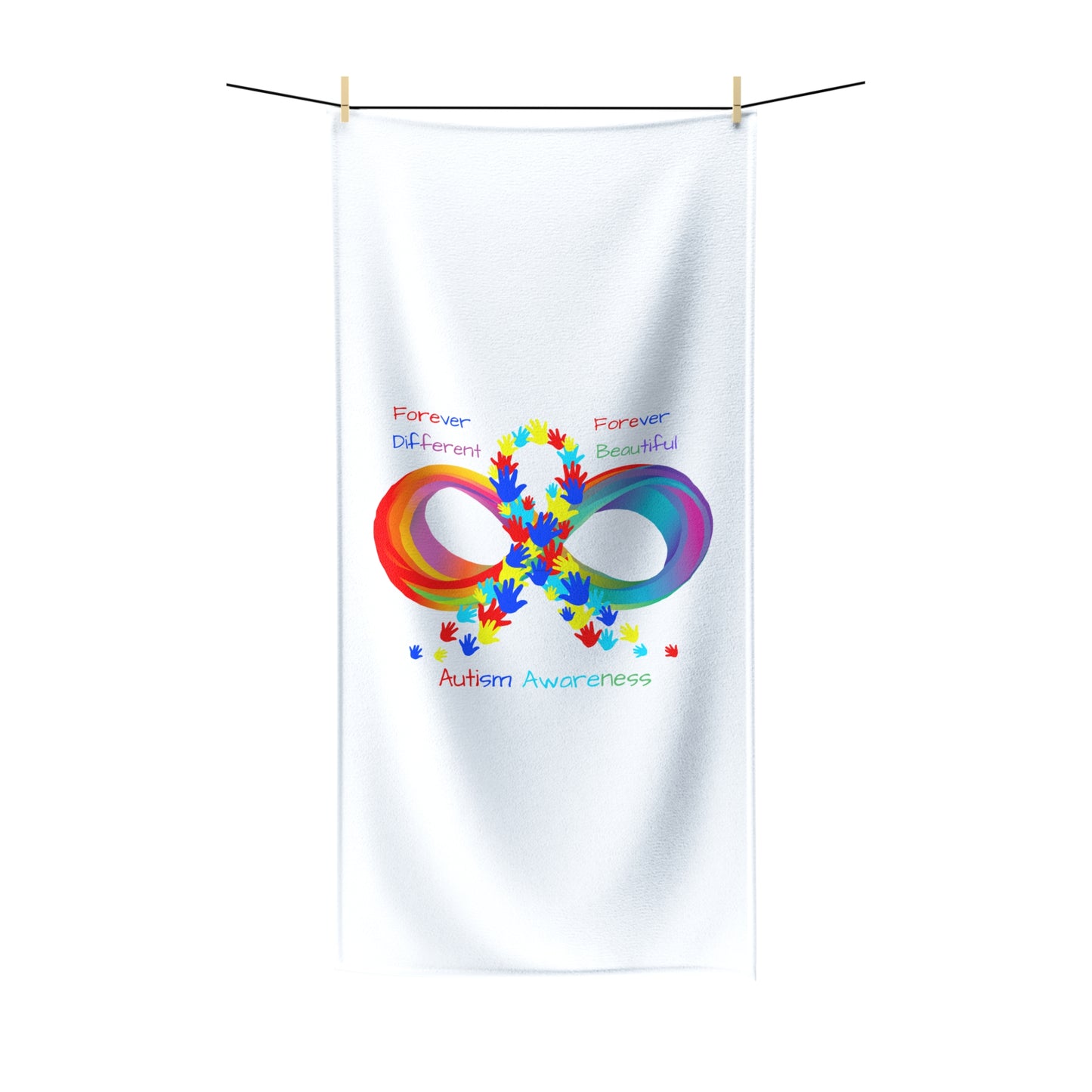 Autism Awareness Bath Towel