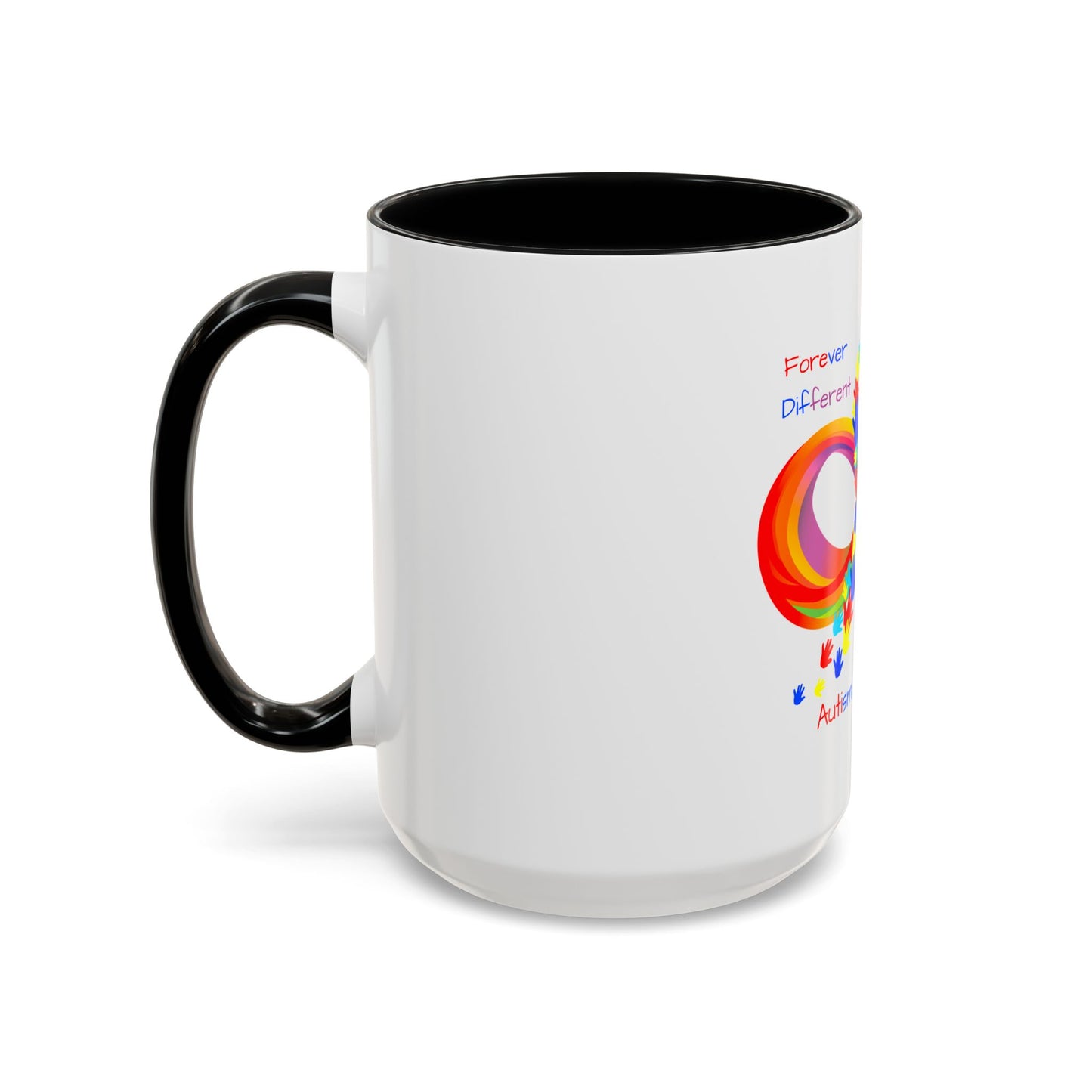 Autism Awareness Accent Coffee Mug (11, 15oz)