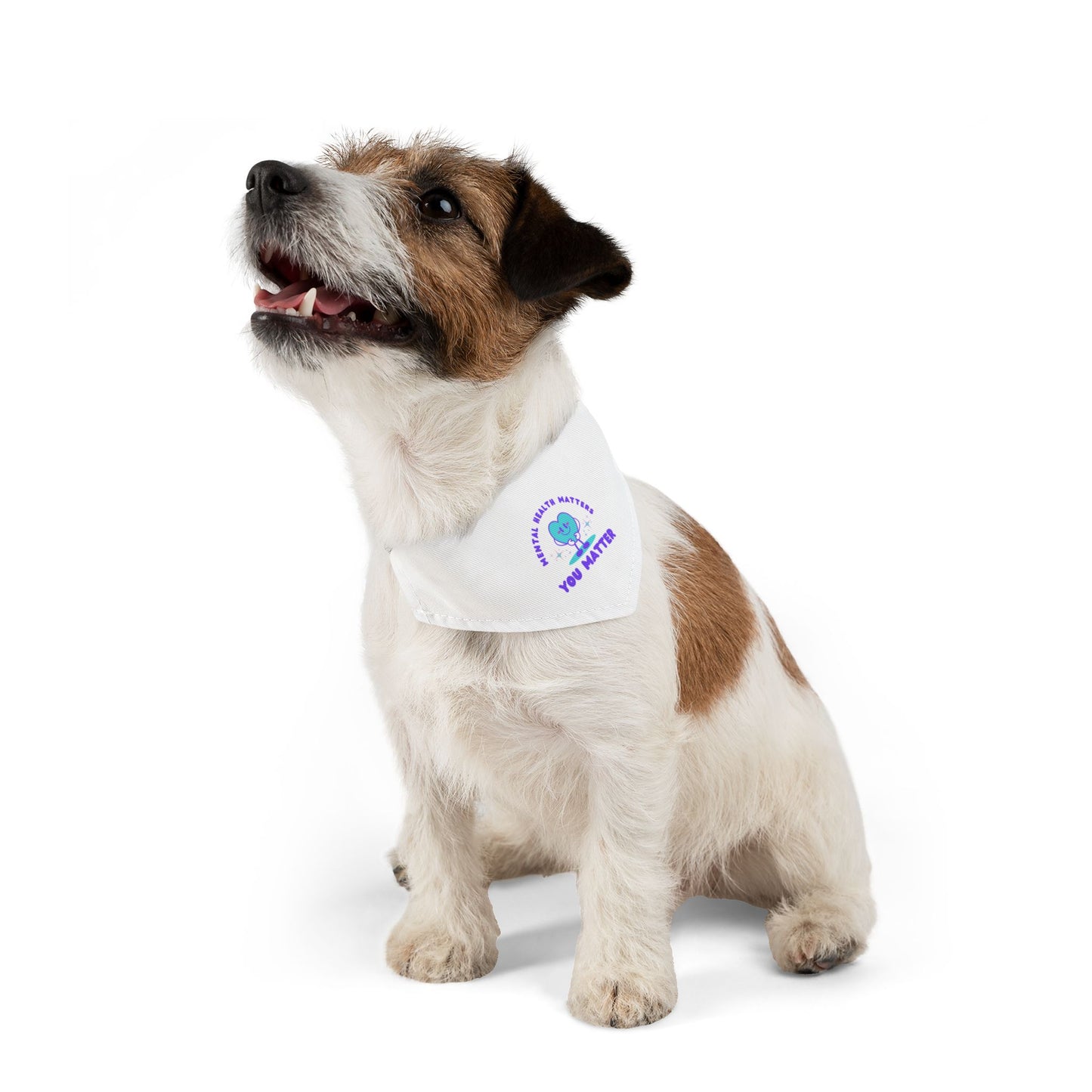 Mental Health Awareness Pet Bandana Collar