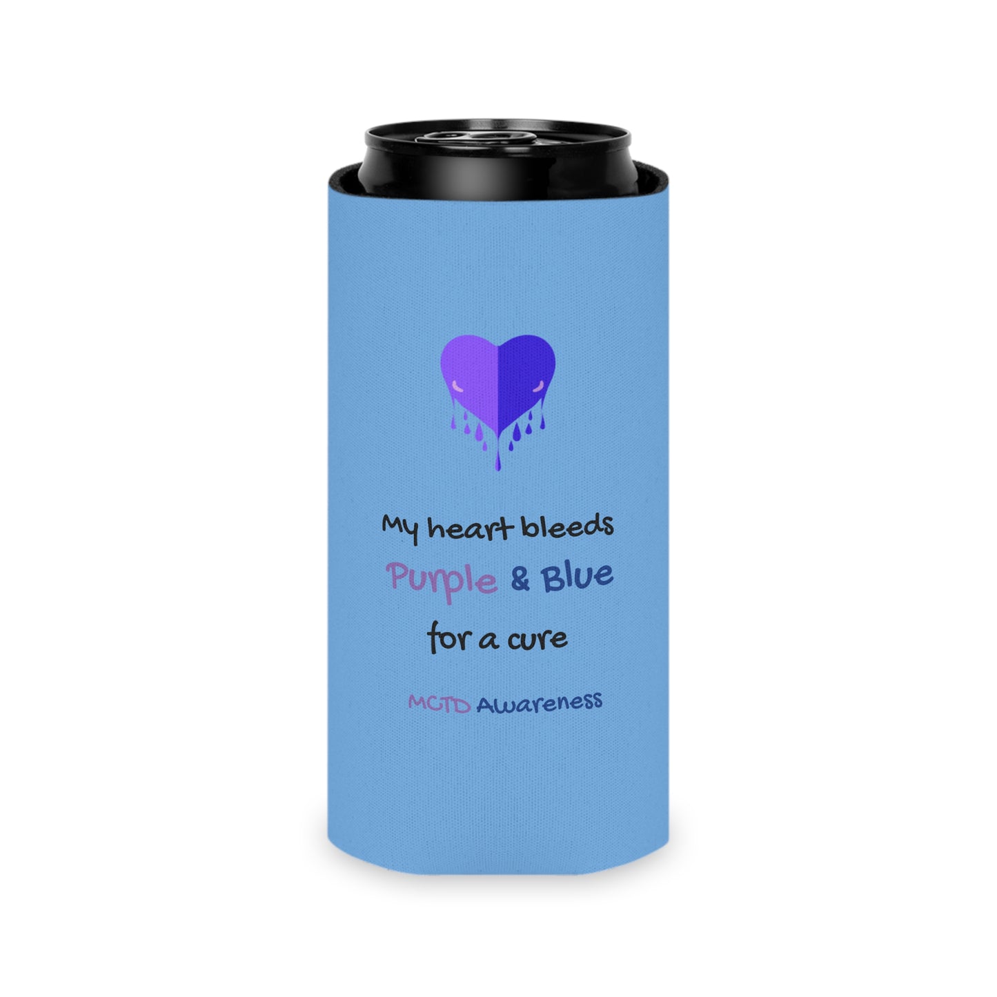 MCTD Awareness Coozie Can Cooler