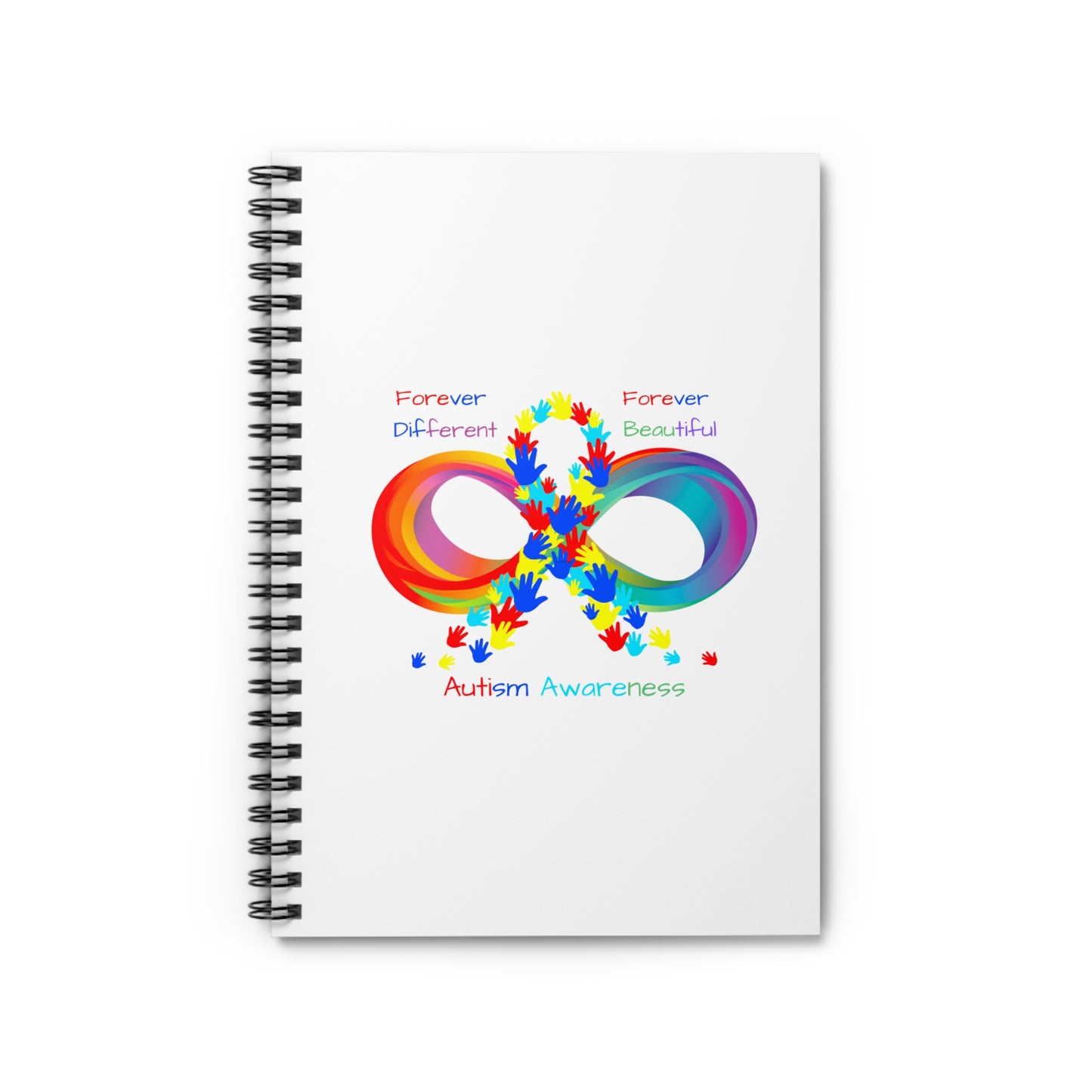 Autism Awareness Spiral Notebook - Ruled Line