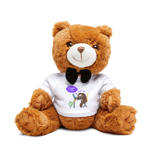 Fibromyalgia Sucks Teddy Bear with T-Shirt