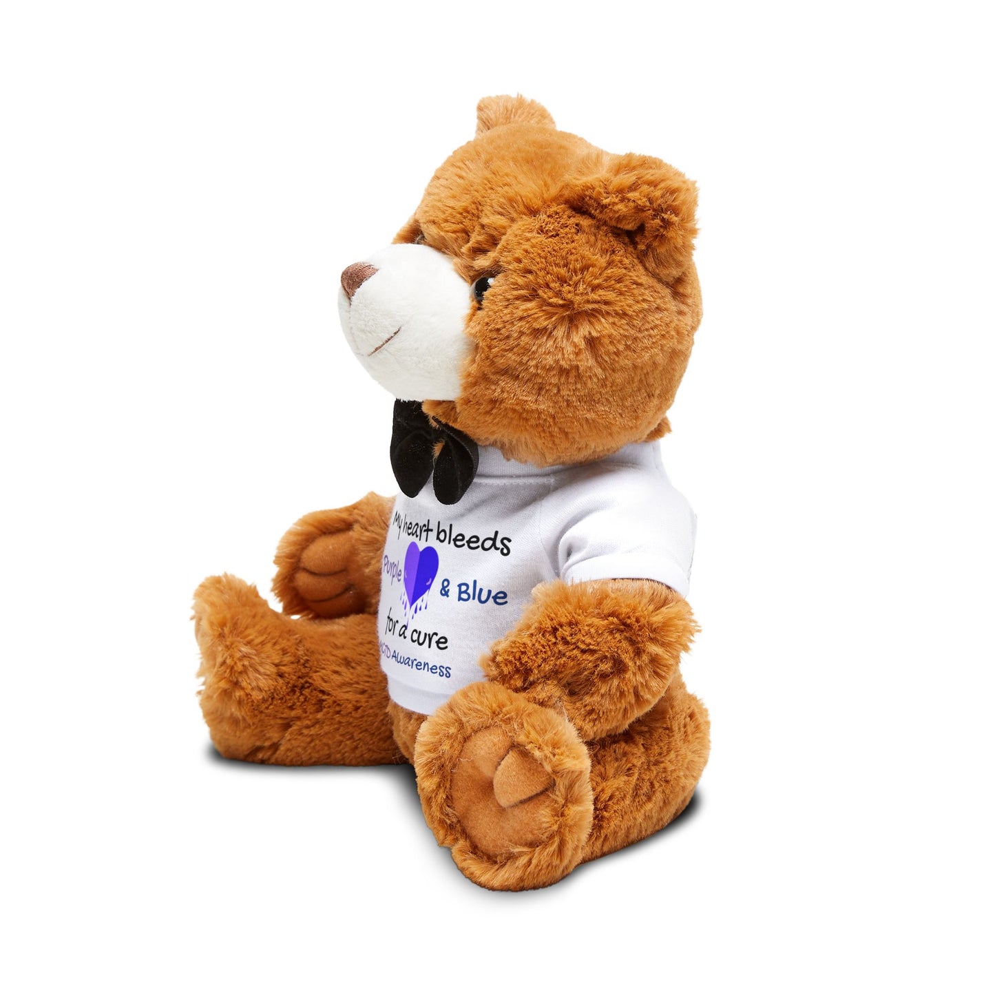 MCTD Awareness Teddy Bear with T-Shirt