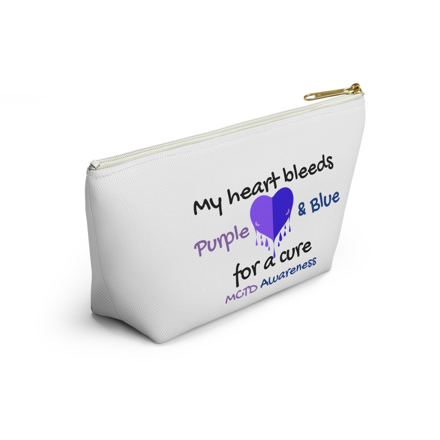 MCTD Awareness Accessory Makeup Travel Pouch