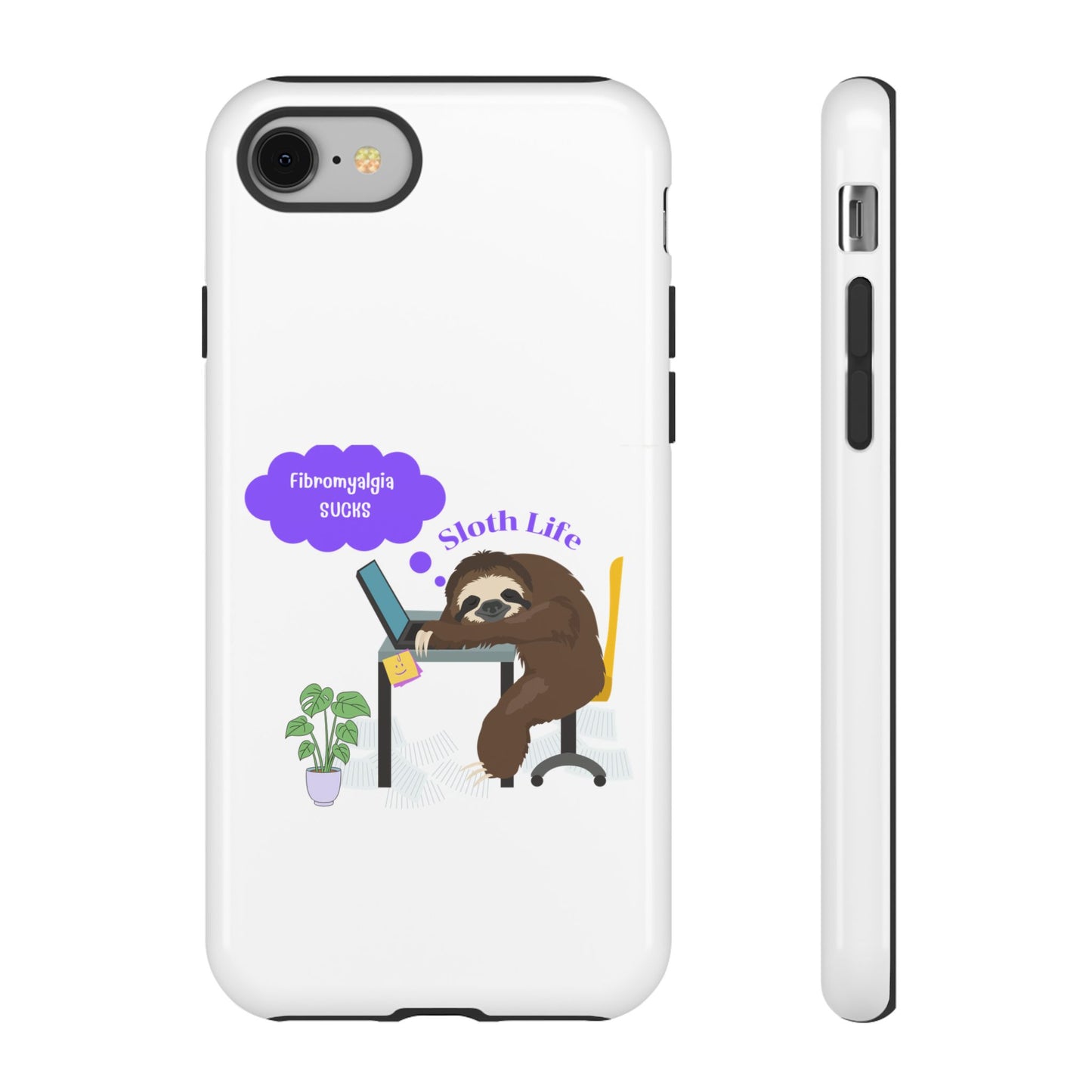 Fibromyalgia Sucks iPhone Case Tough Cases