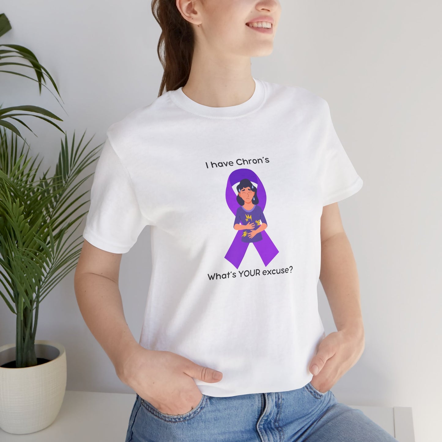 Chron's Disease Awareness Unisex Tee Express Delivery available