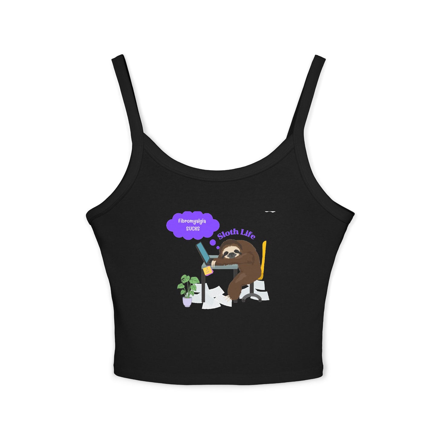 Fibromyalgia Sucks Women's Spaghetti Strap Tank Top