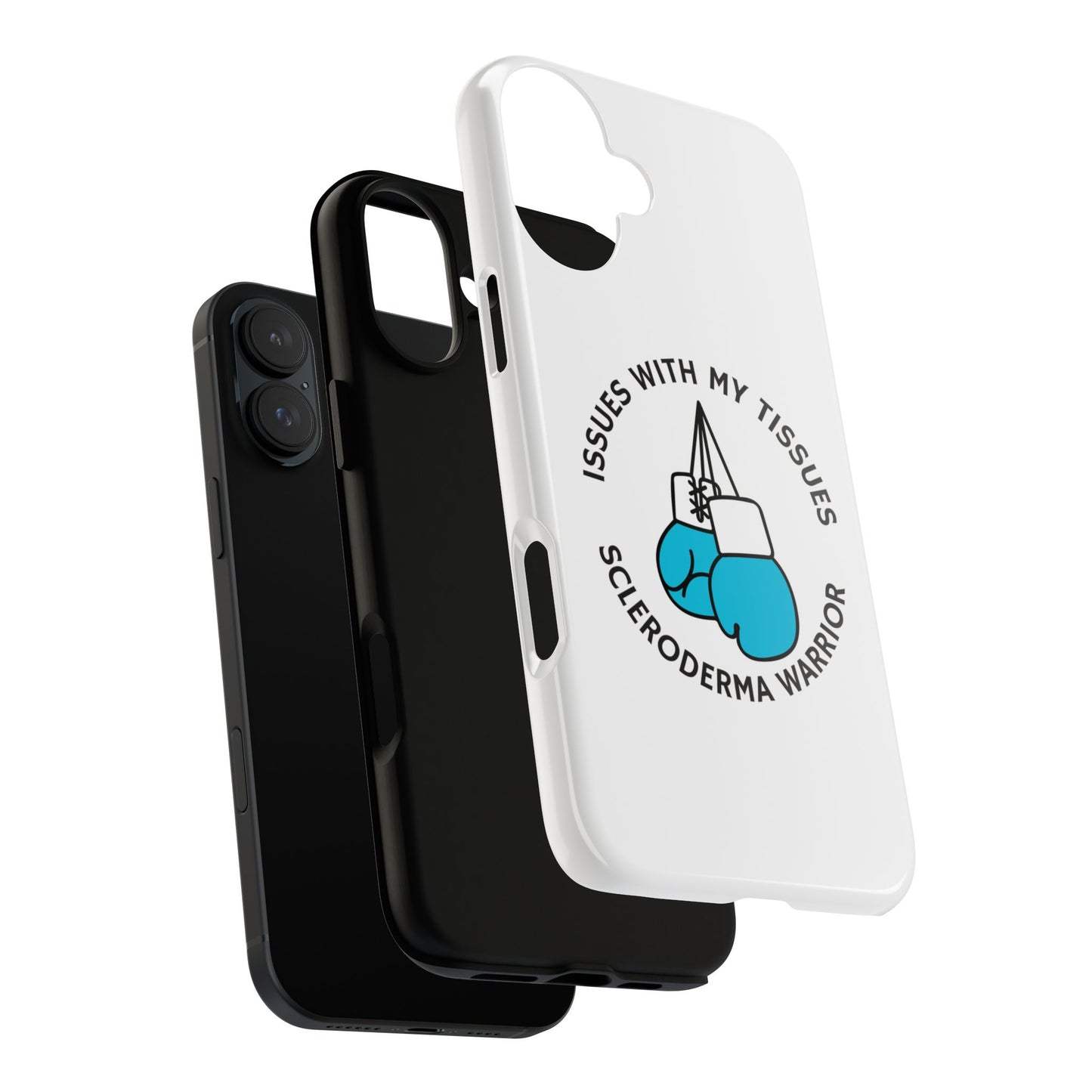 iPhone scleroderma warrior Tough Phone Cases