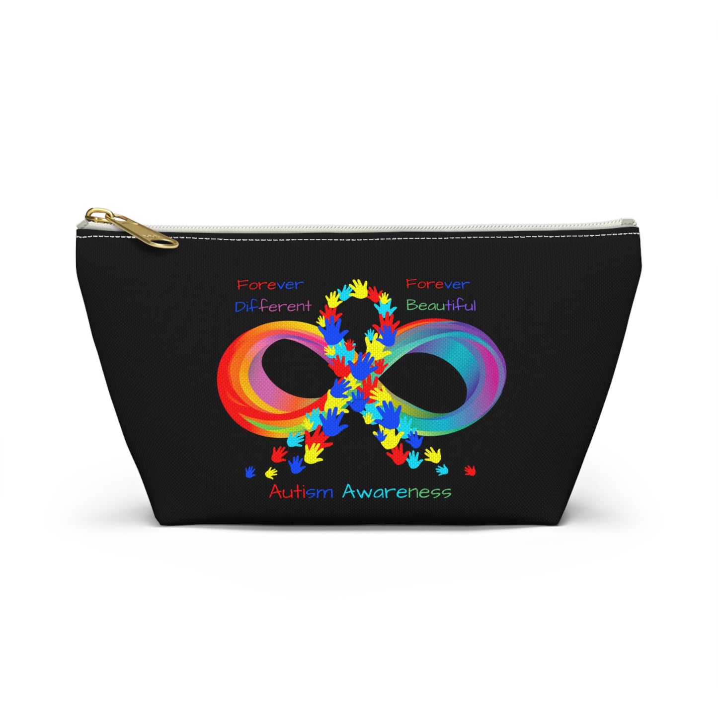 Autism Awareness Makeup Bag Travel Accessory Pouch